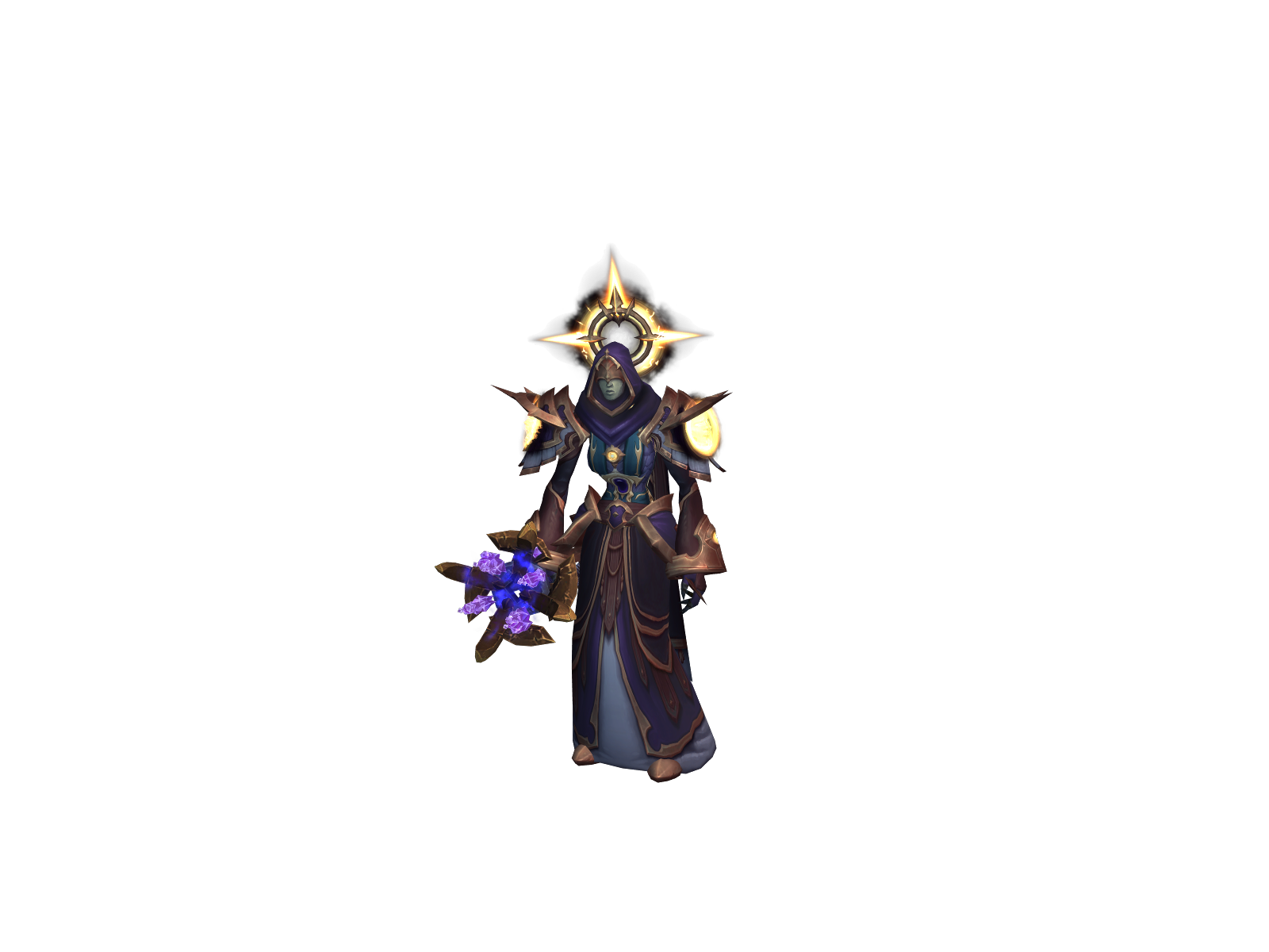 Lazypriest 3D character render
