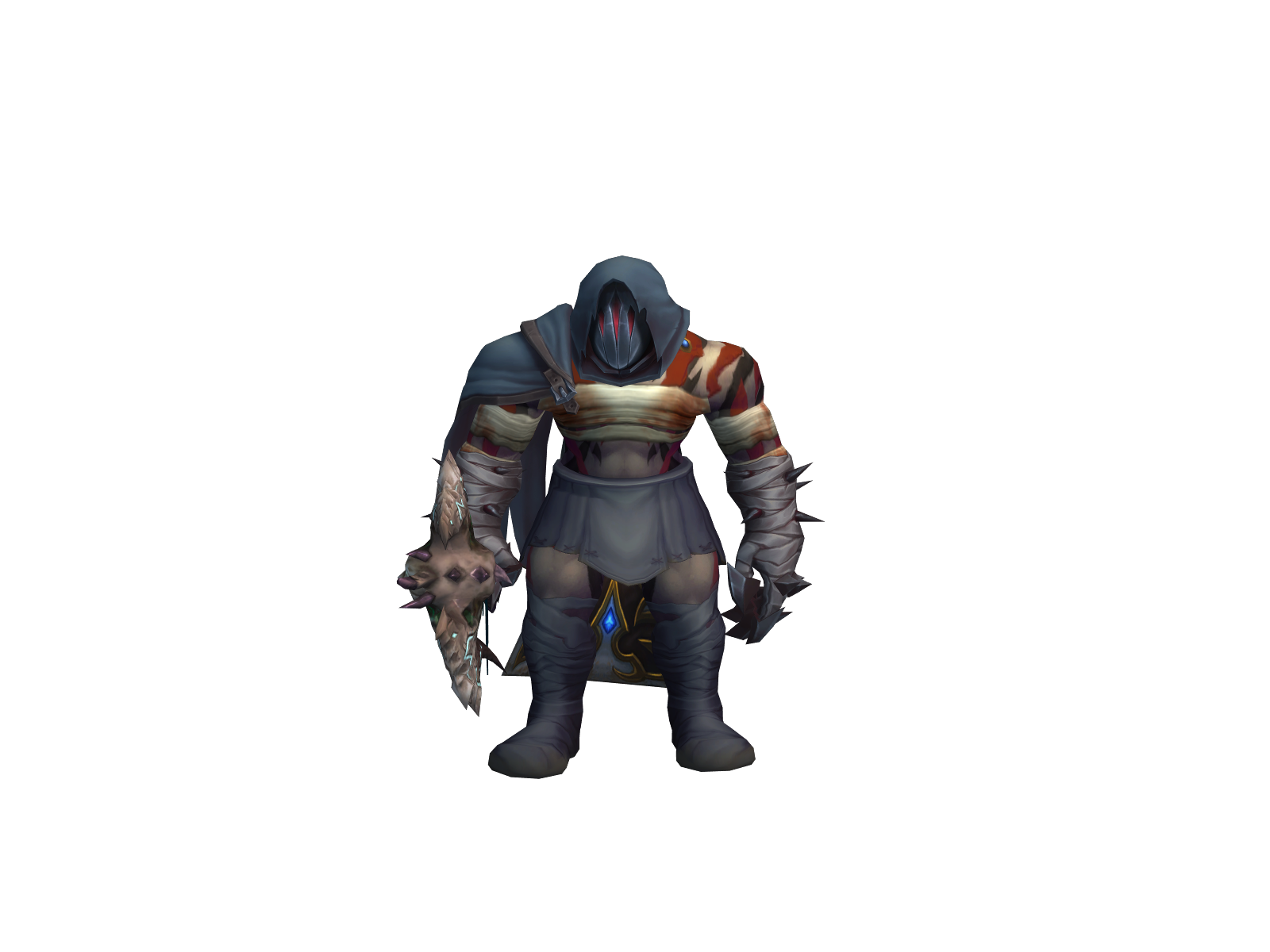 Silveraxekyo 3D character render