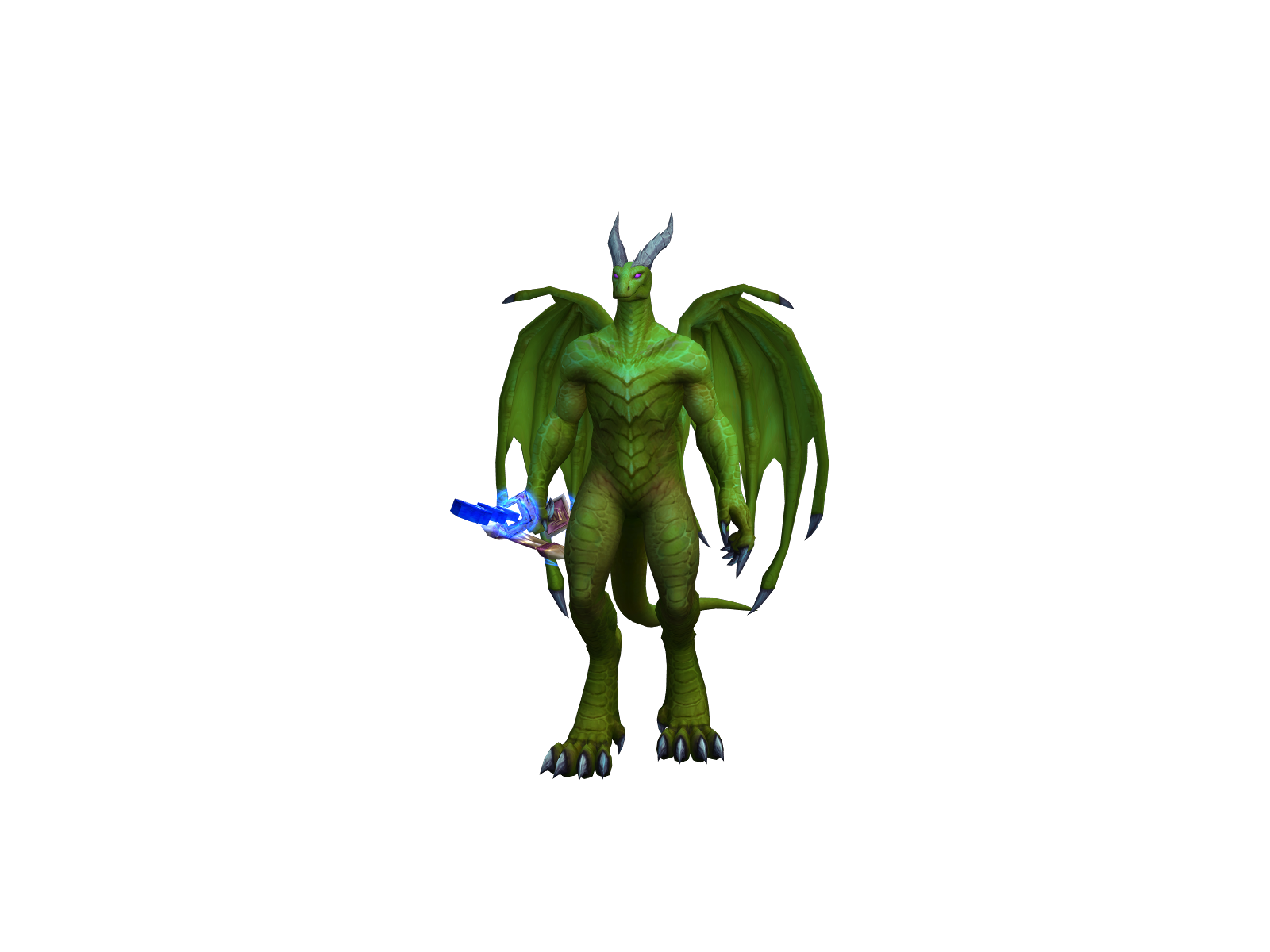 Pözsau 3D character render