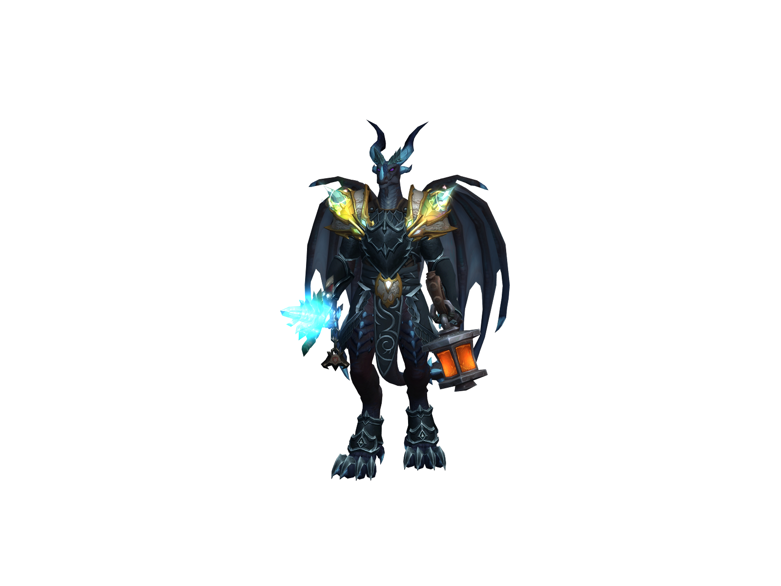 Amaroq 3D character render