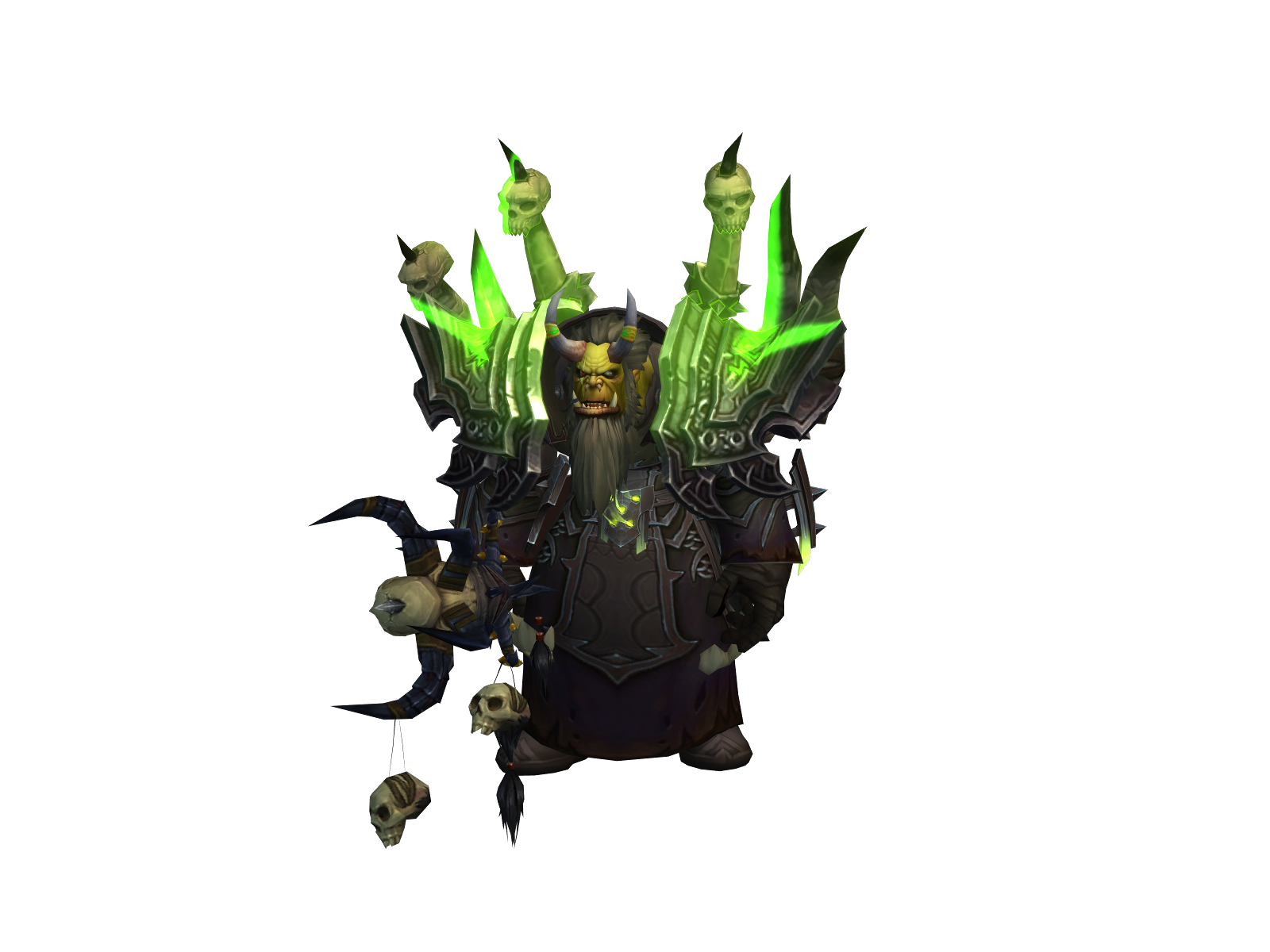 Nezak 3D character render