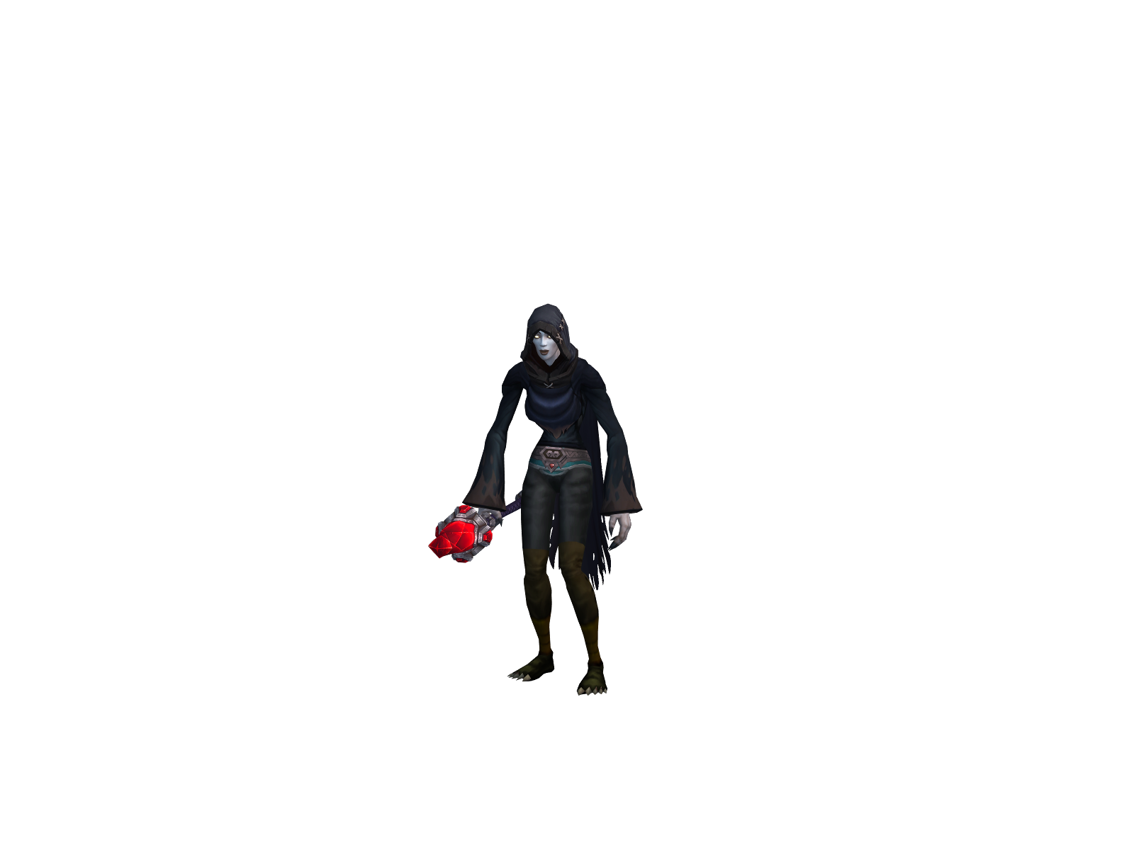 Yinna 3D character render