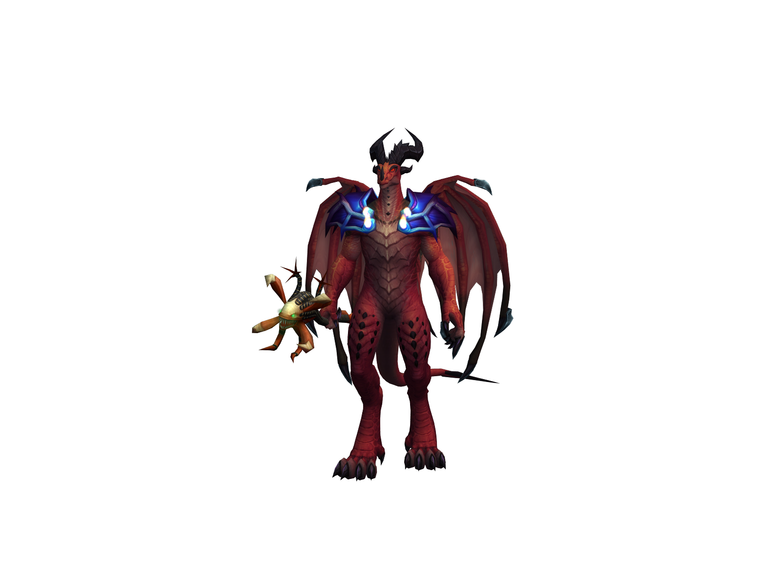 Triade 3D character render