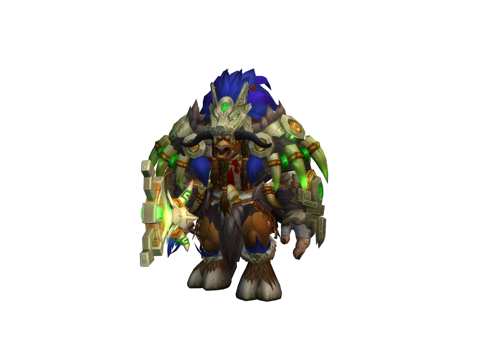 Bùrglùr 3D character render