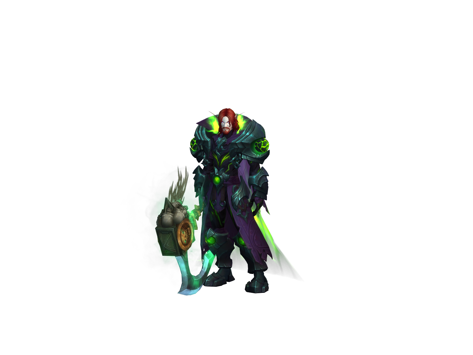 Zharama 3D character render