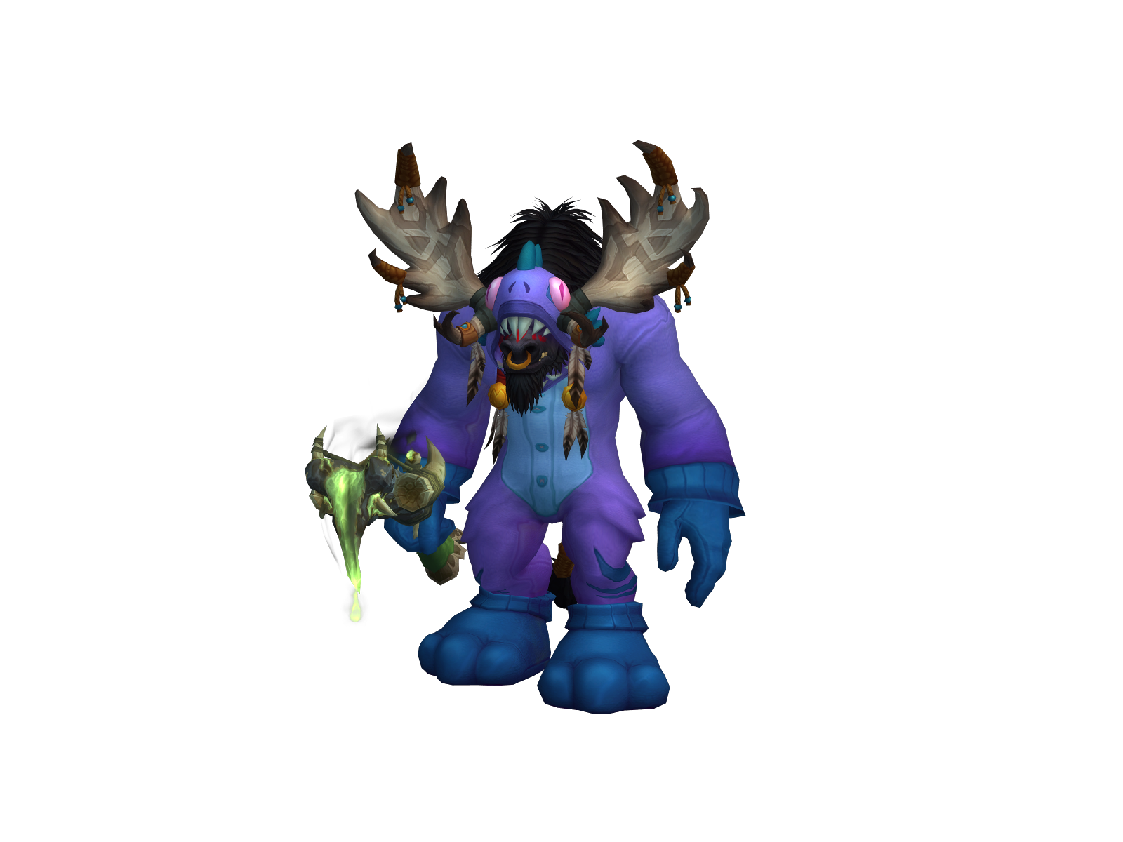 Belløsgüardø 3D character render