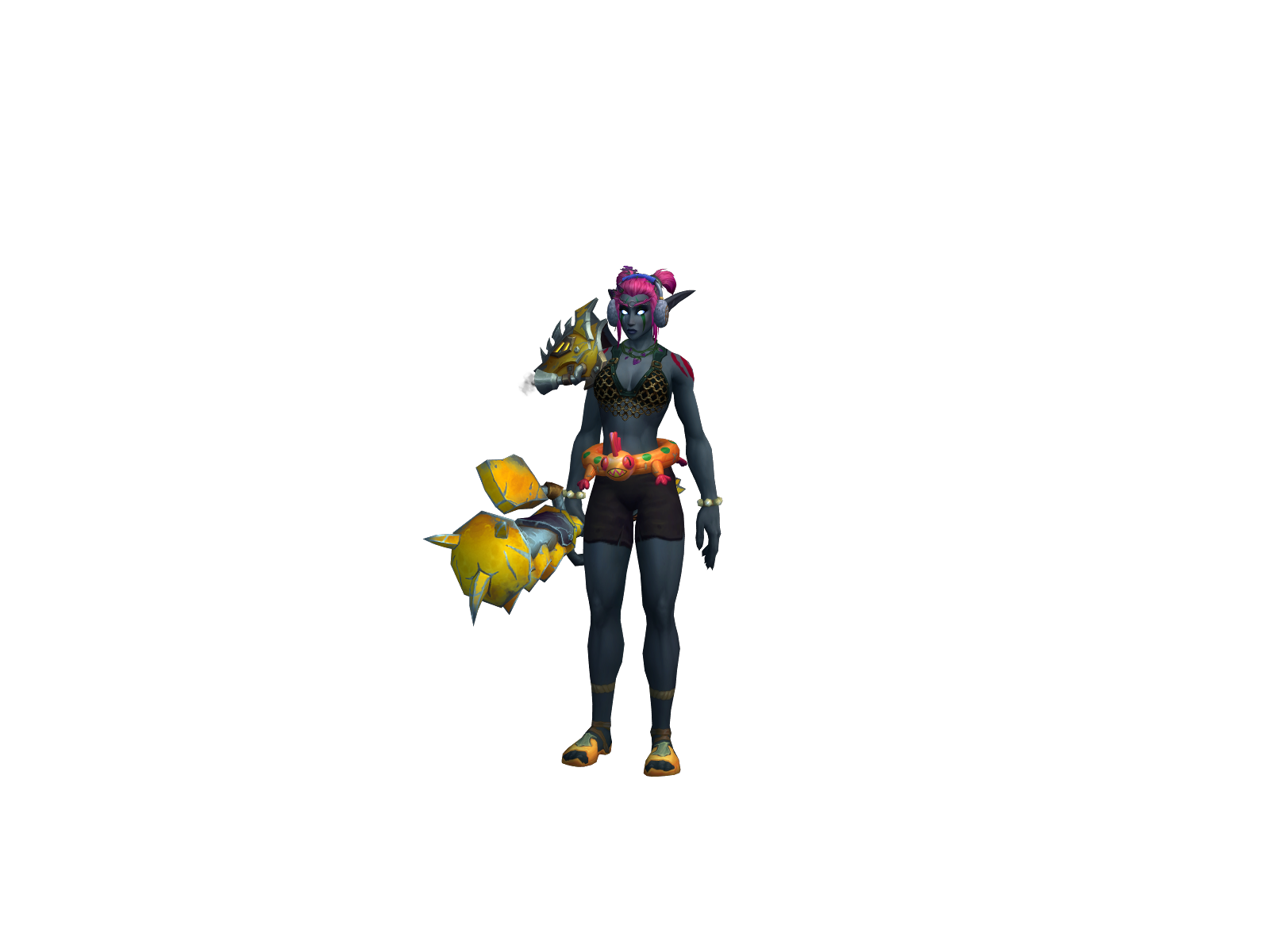 Jamesbong 3D character render