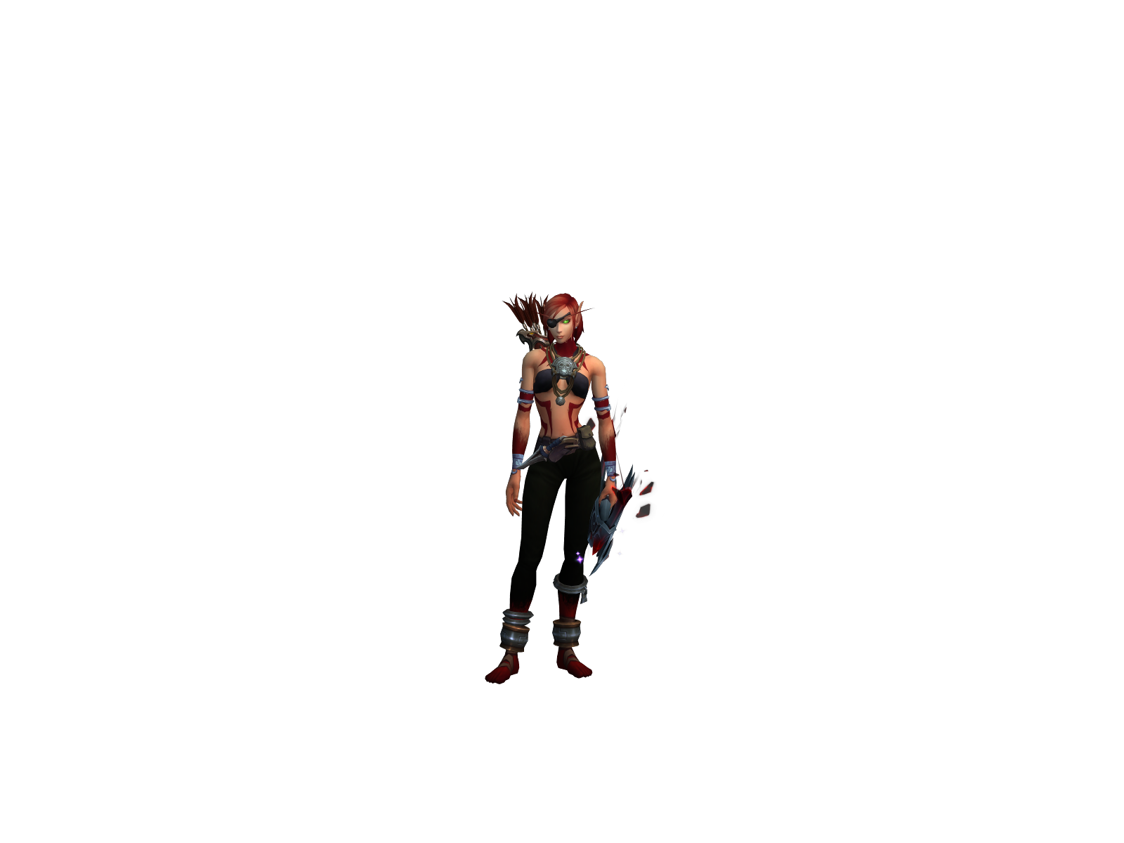 Tabit 3D character render