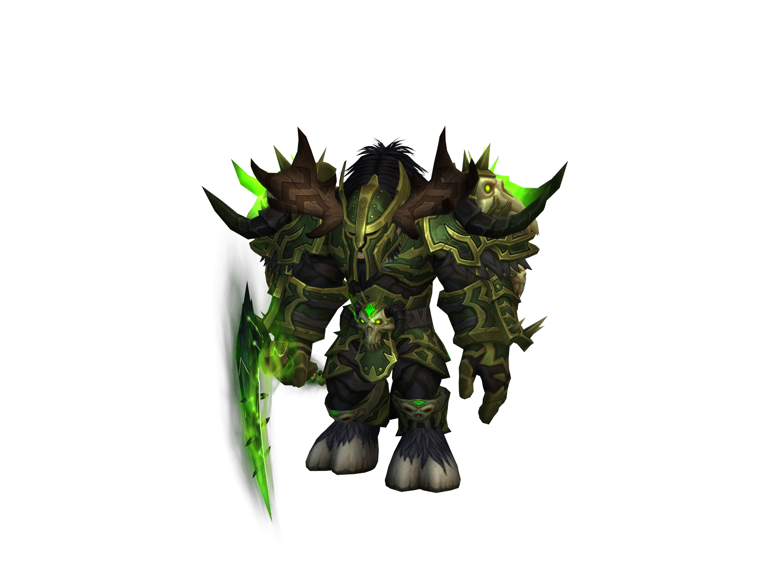 Fracico 3D character render