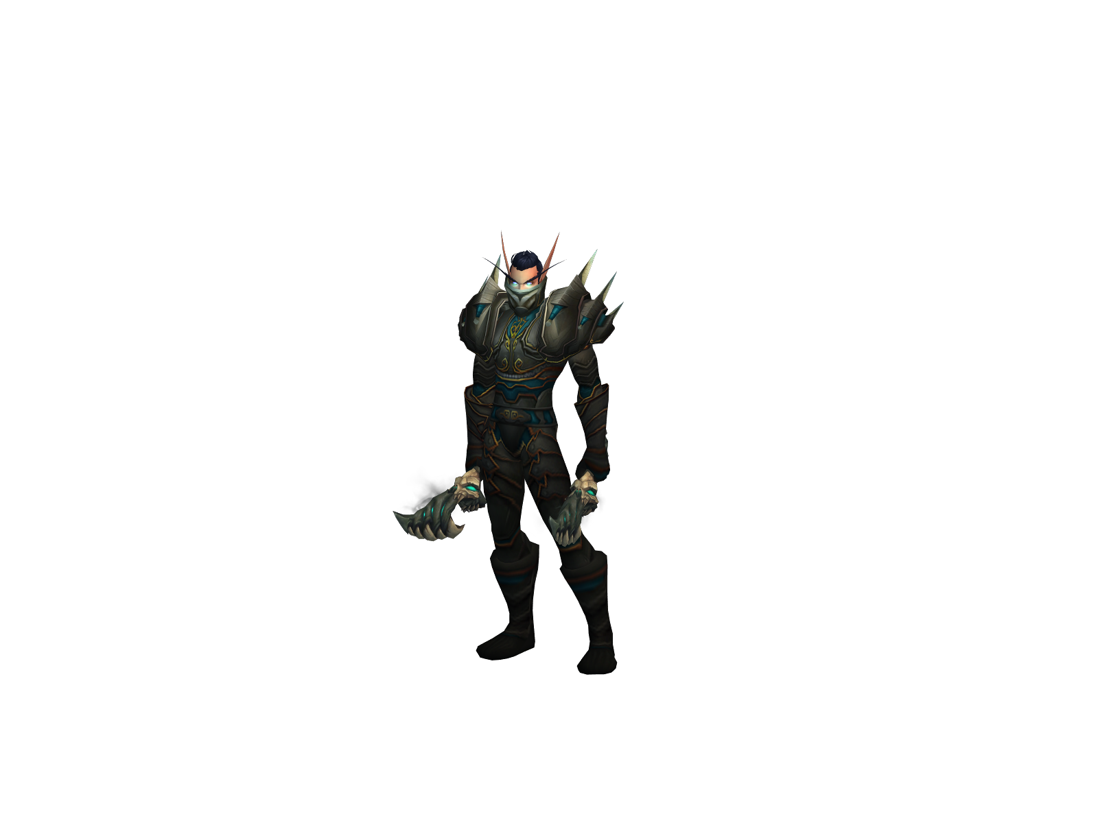 Rokuougàn 3D character render