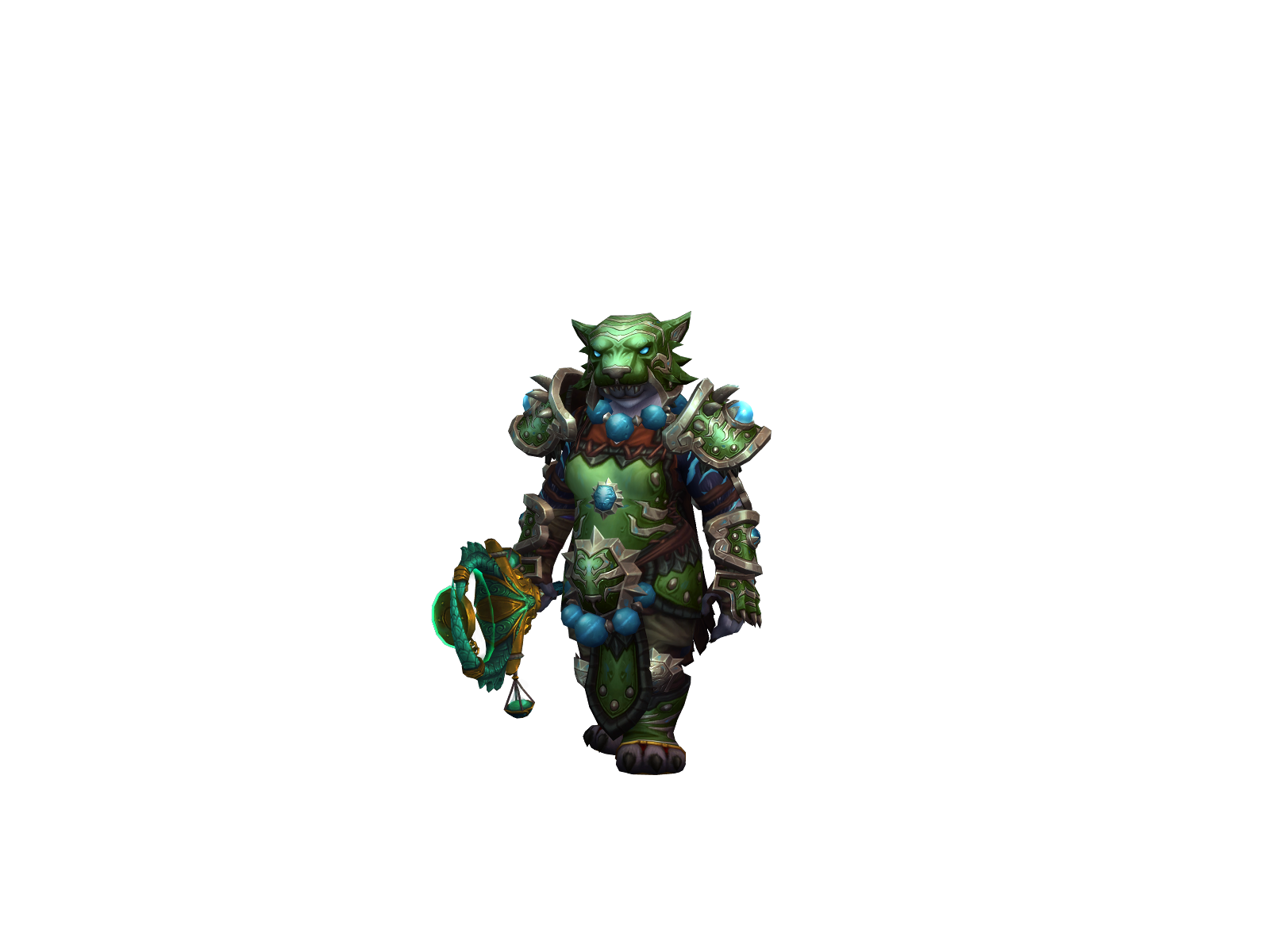 Sagaris 3D character render