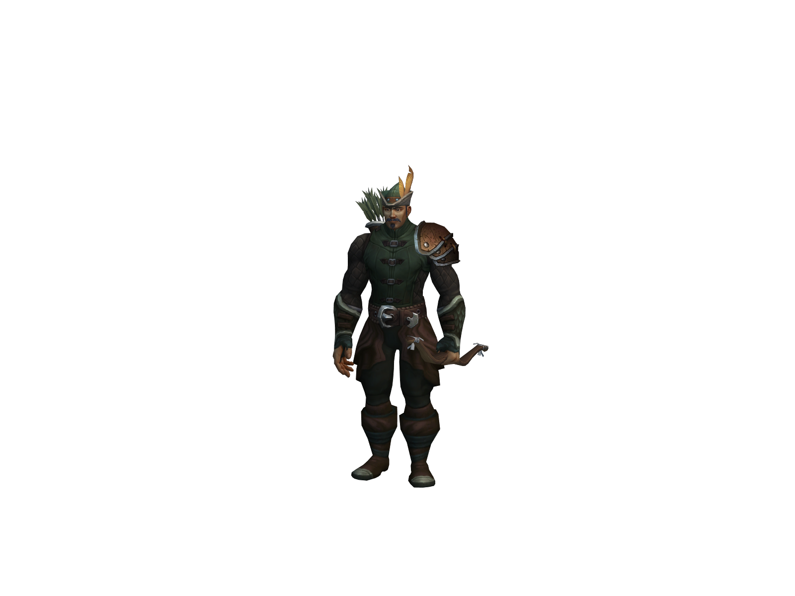 Naskau 3D character render