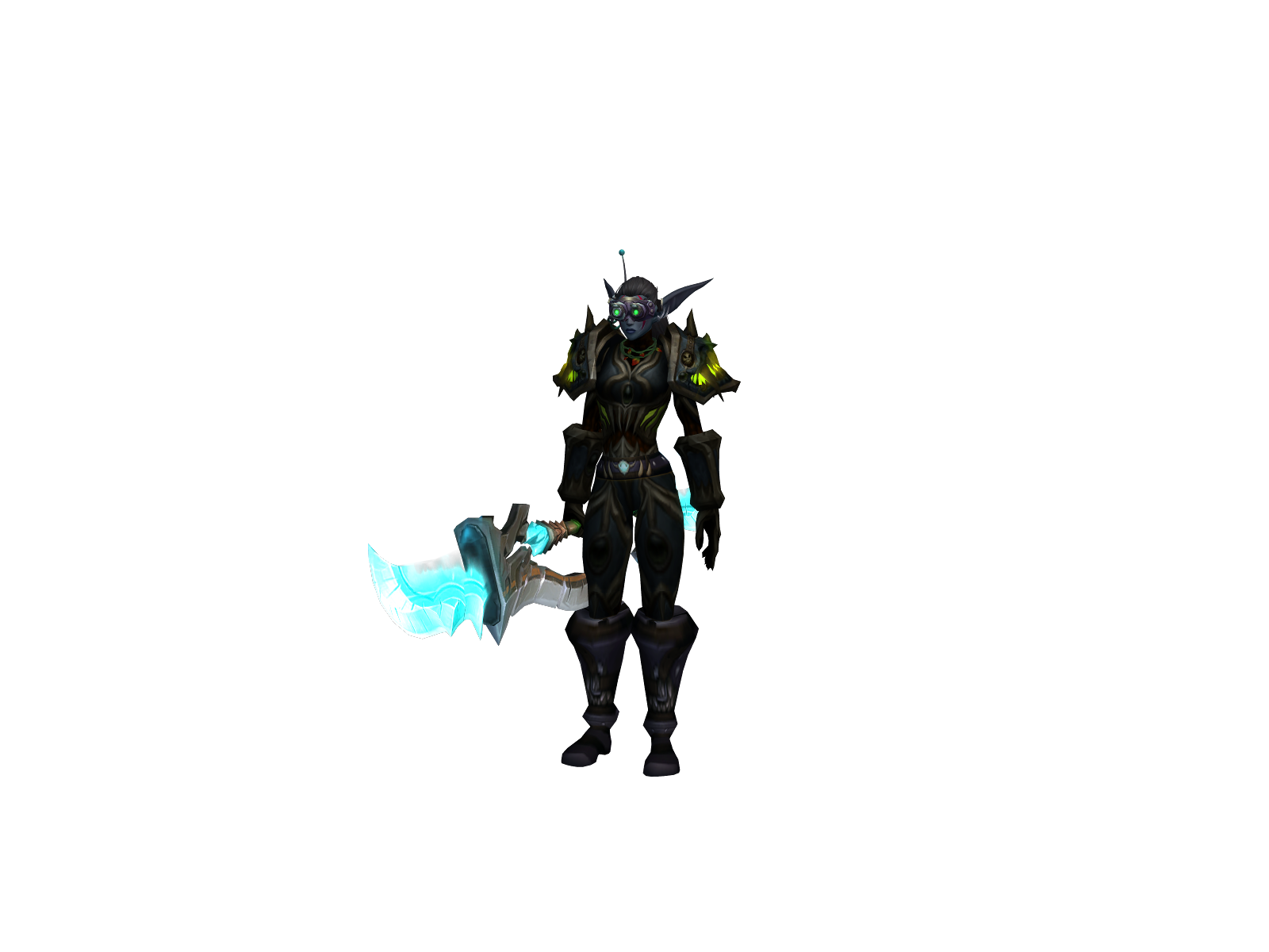 Waxer 3D character render