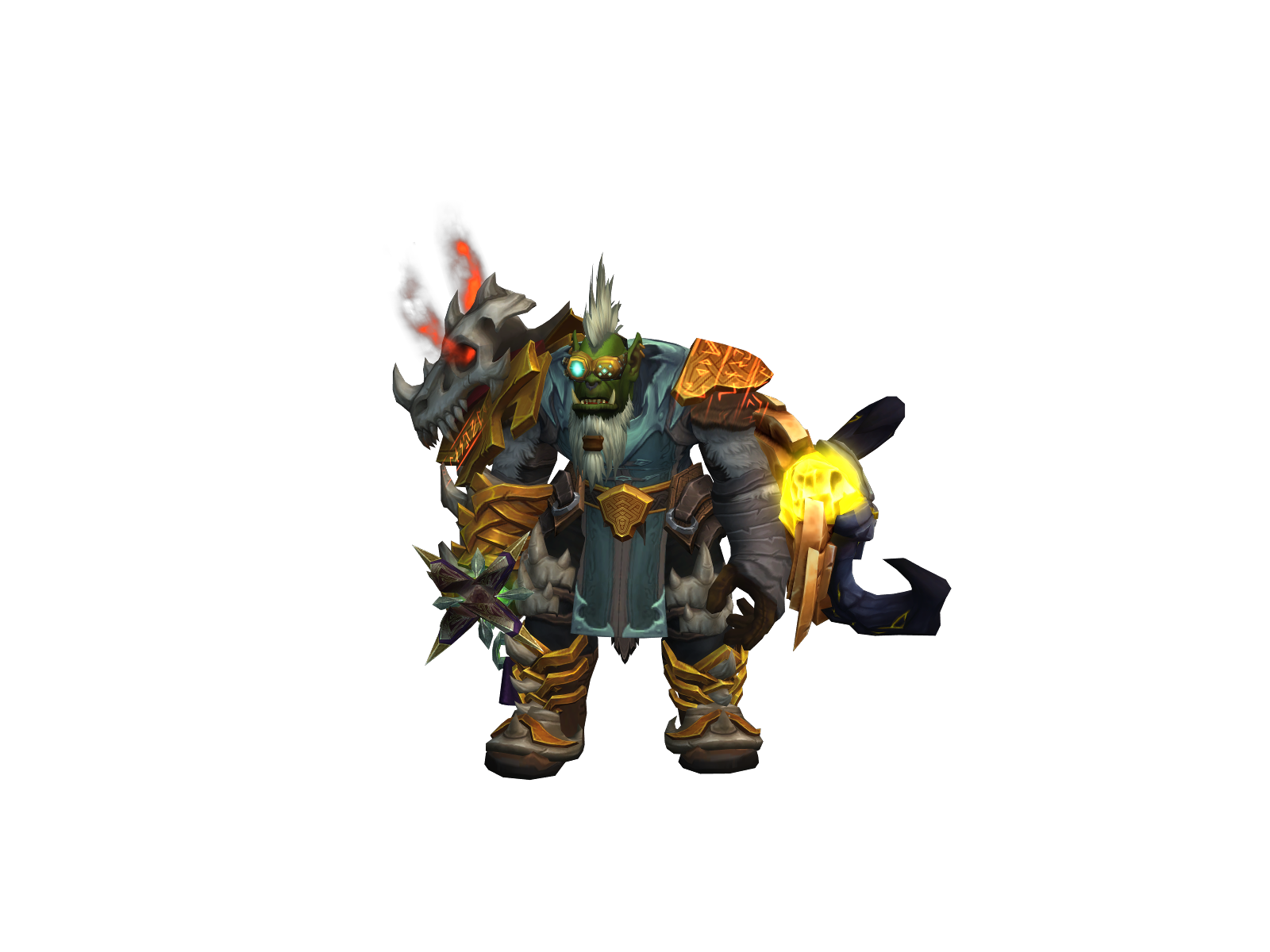 Loknal 3D character render