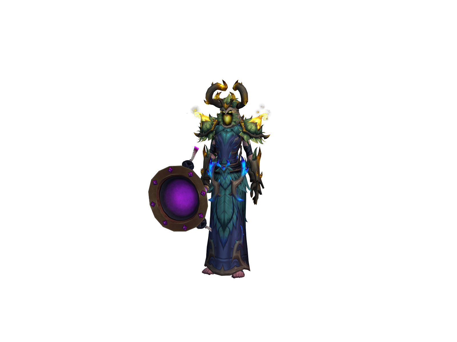 Faia 3D character render