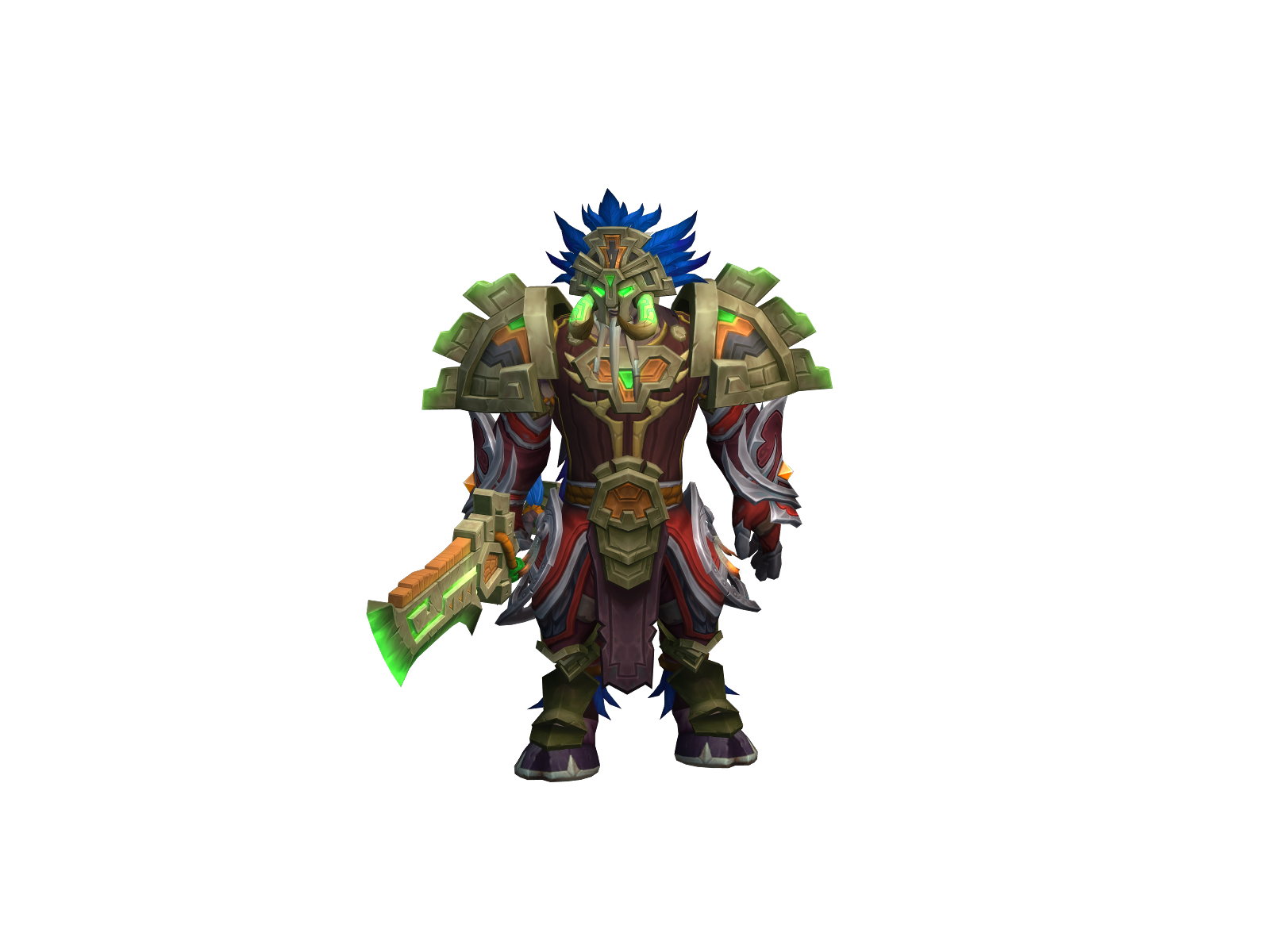 Belbull 3D character render