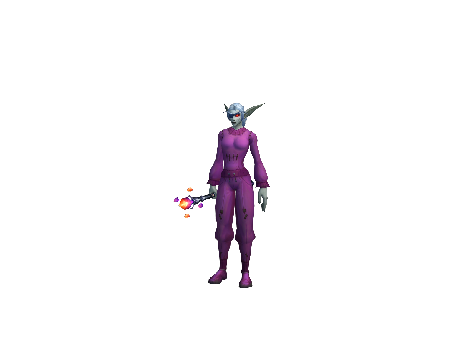 sanctias 3D character render