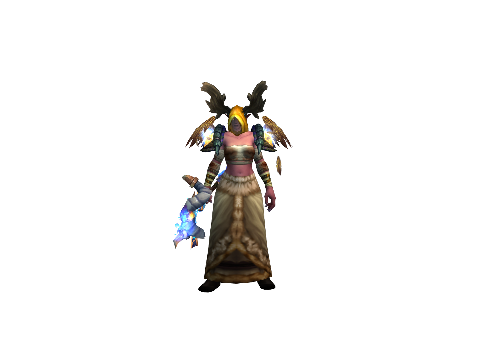 Yòi 3D character render