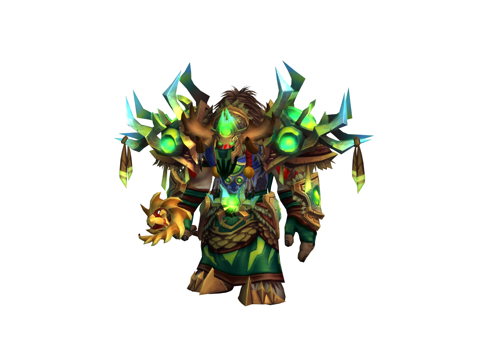 Micrototem 3D character render