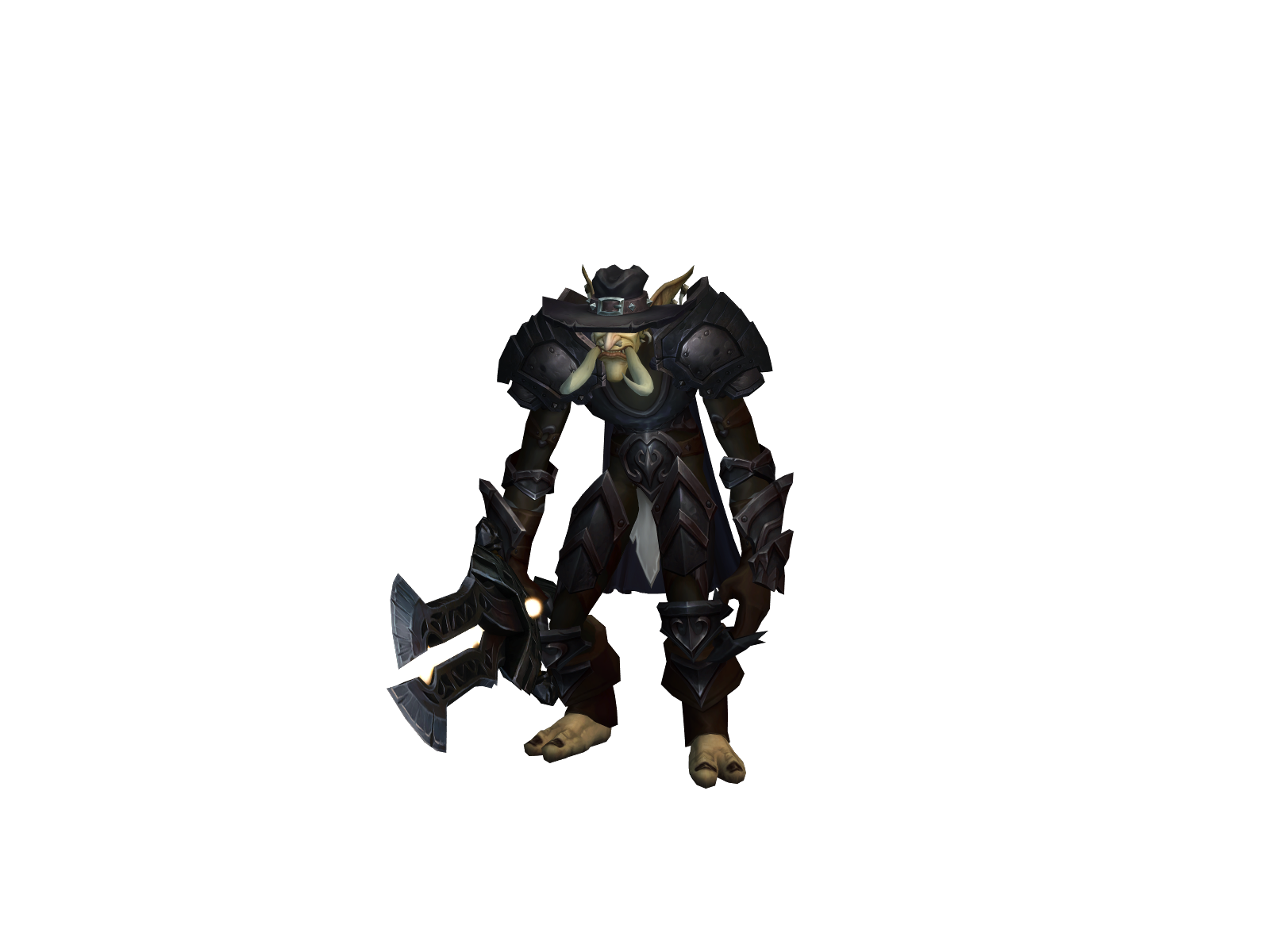 Zurkan 3D character render