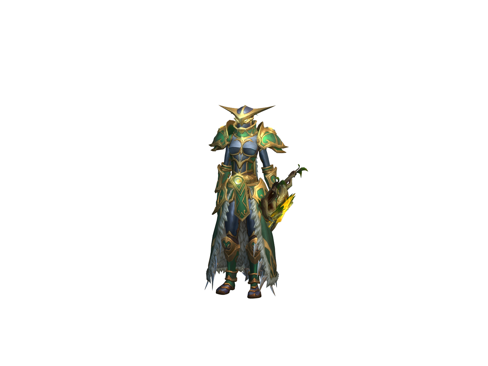Carpante 3D character render