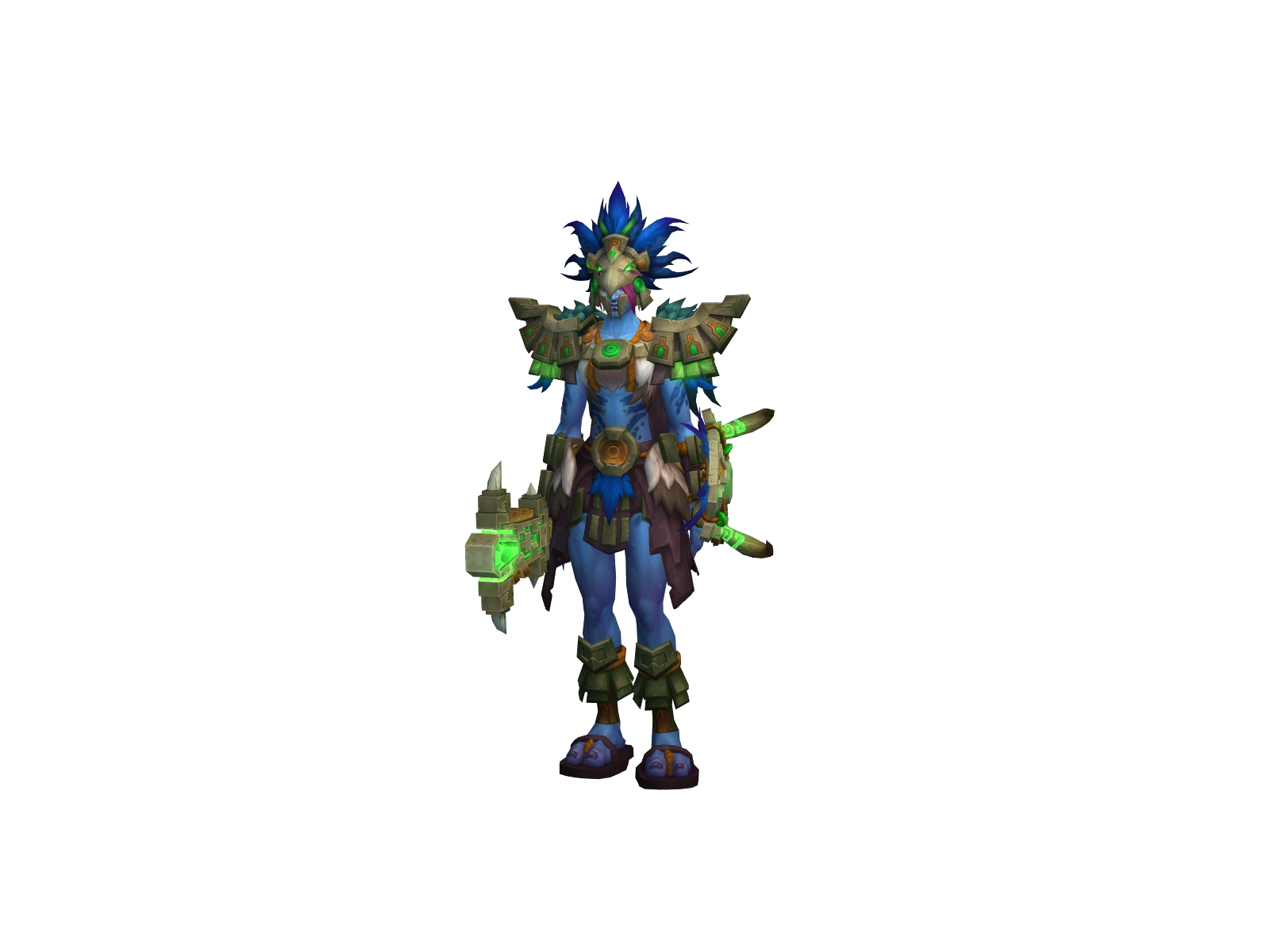 Salsettina 3D character render