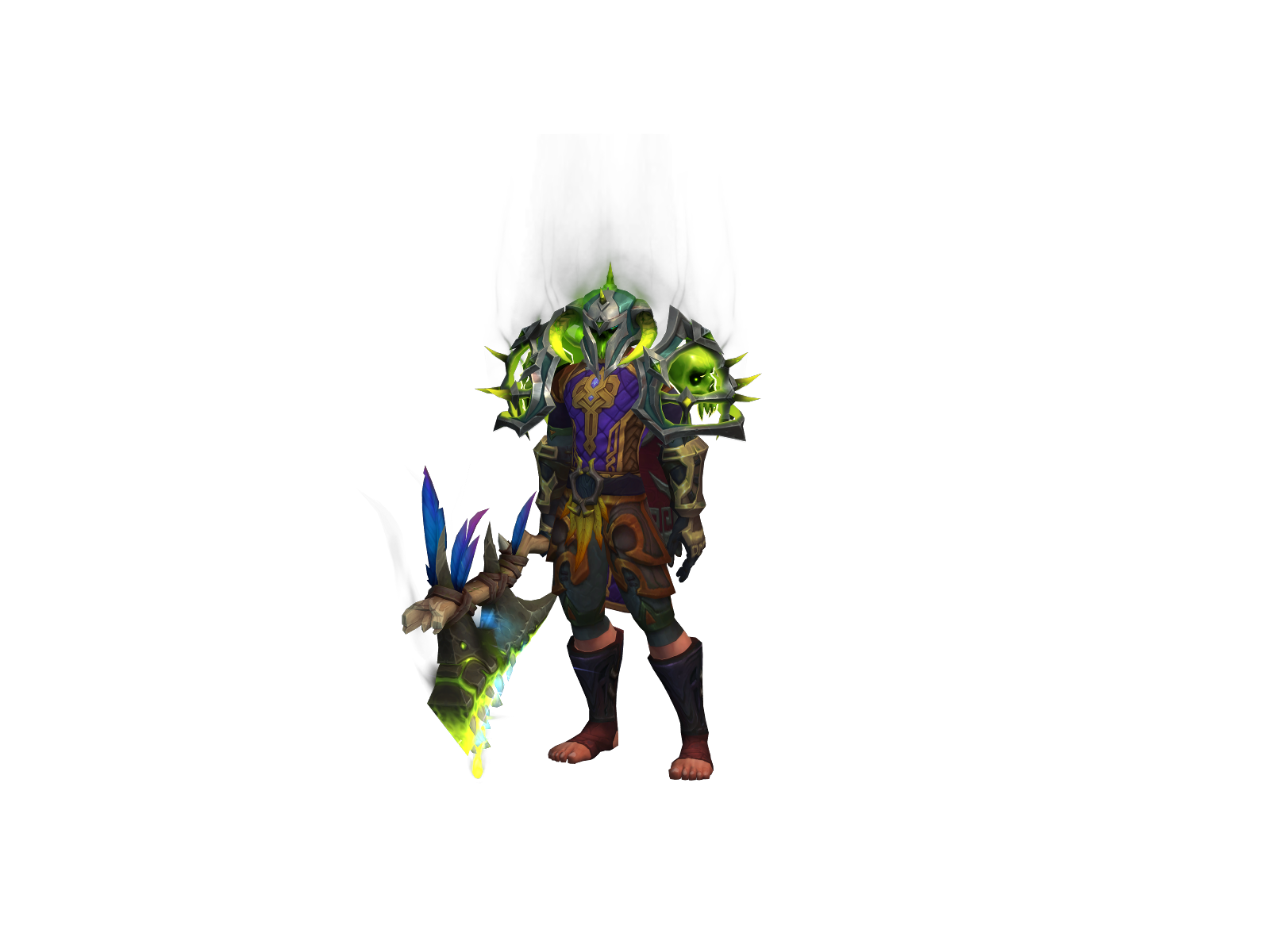 Hailandher 3D character render