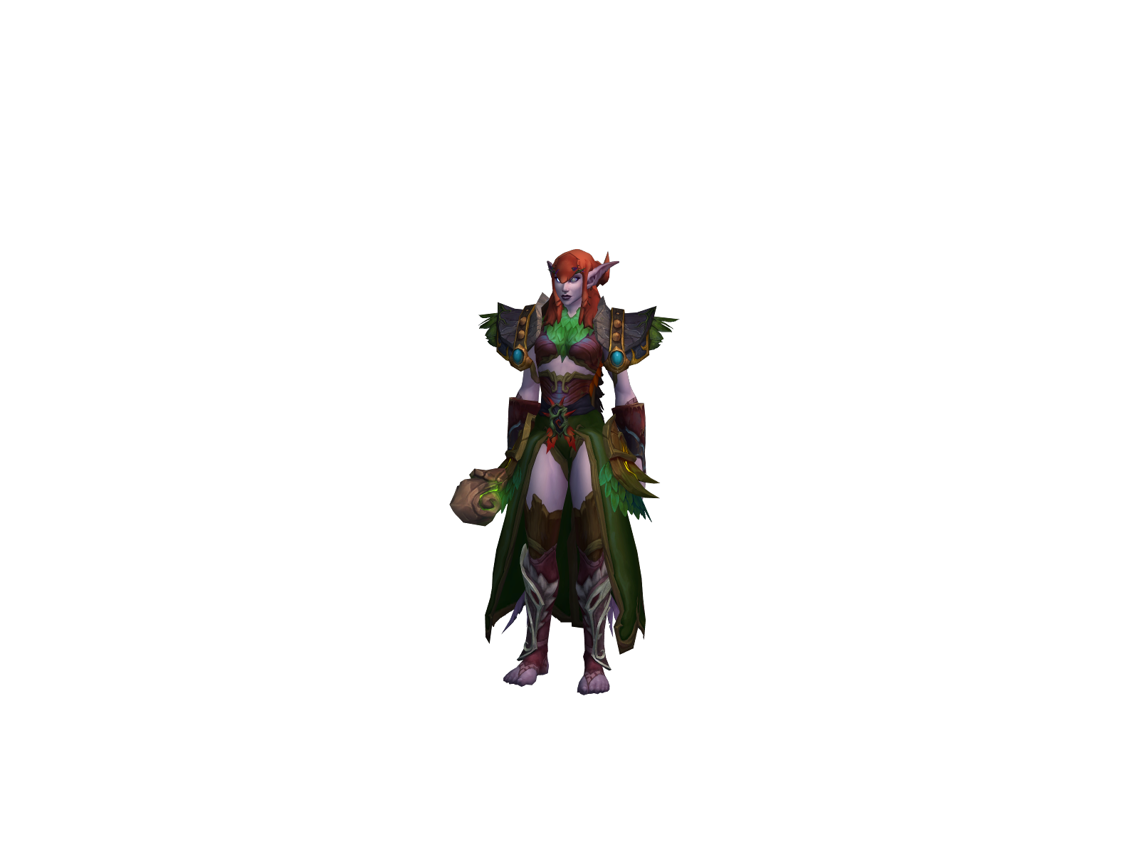 Yetu 3D character render