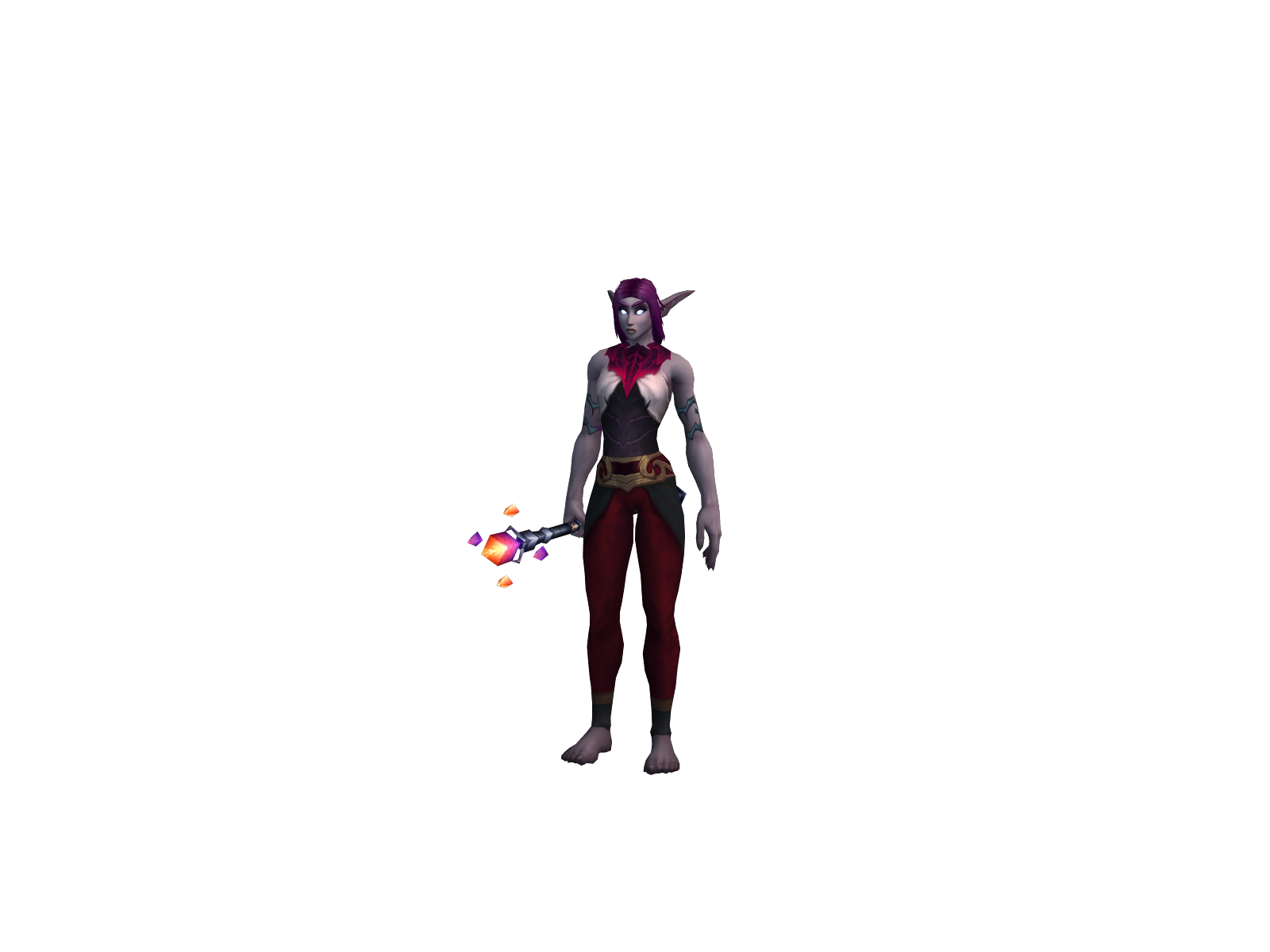 Trèmazz 3D character render