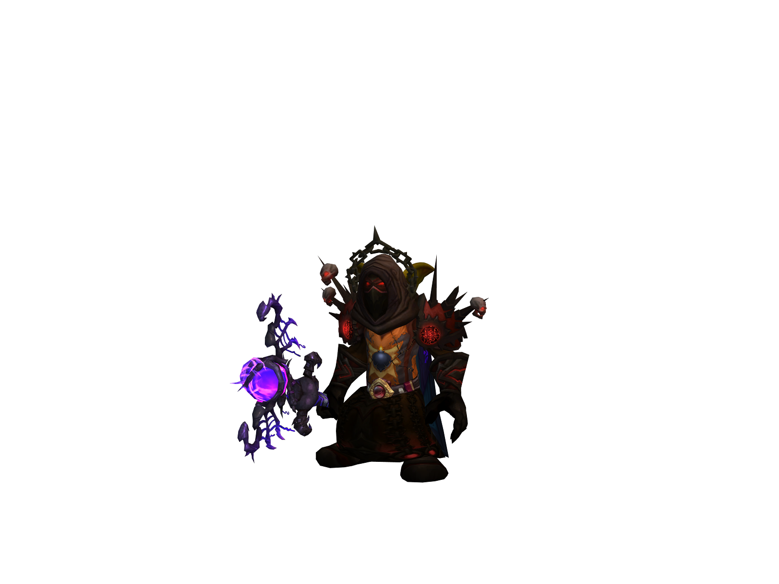 Gloomd 3D character render