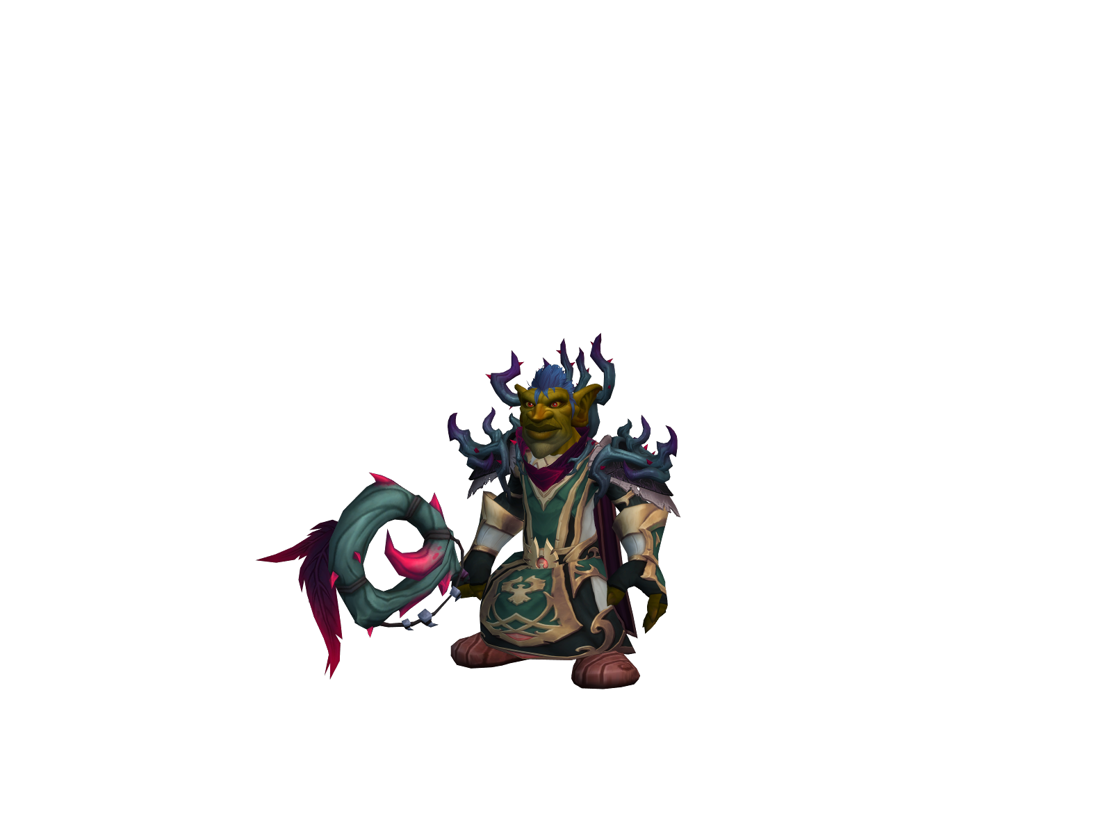 Keward 3D character render