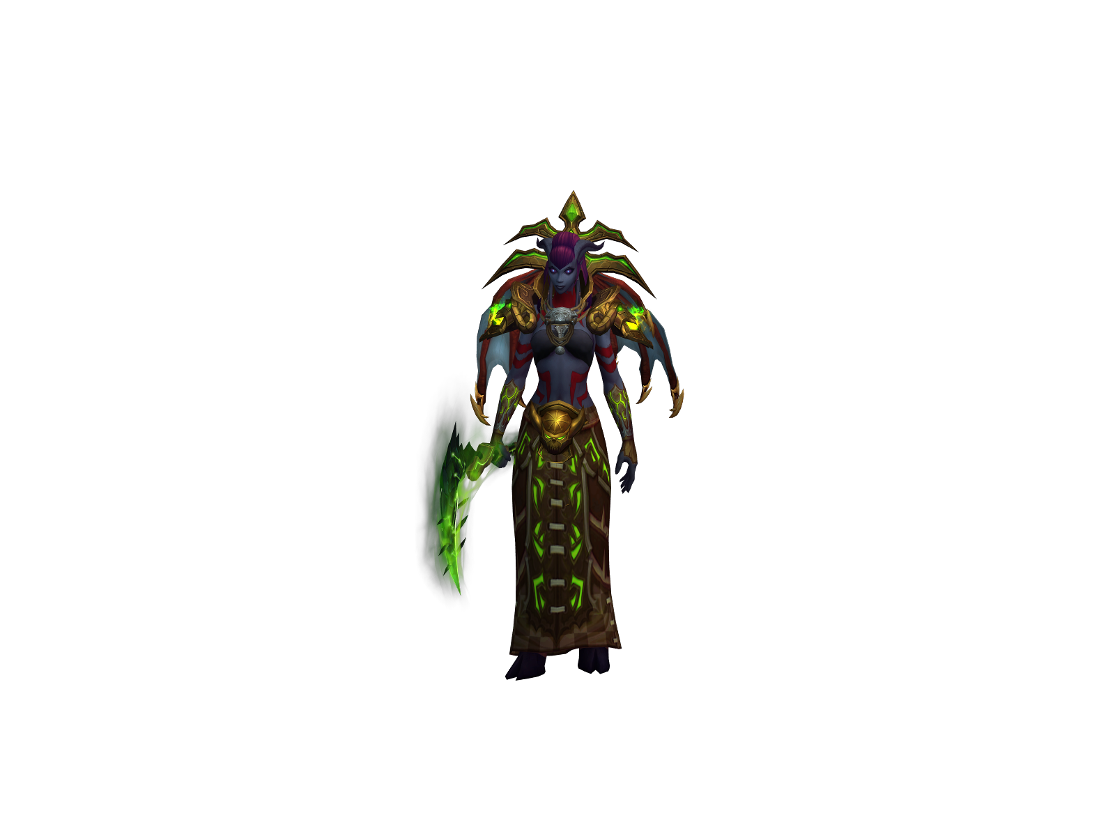 Anamelach 3D character render
