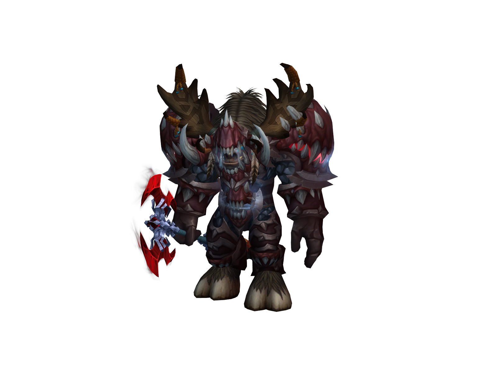 Plagued 3D character render