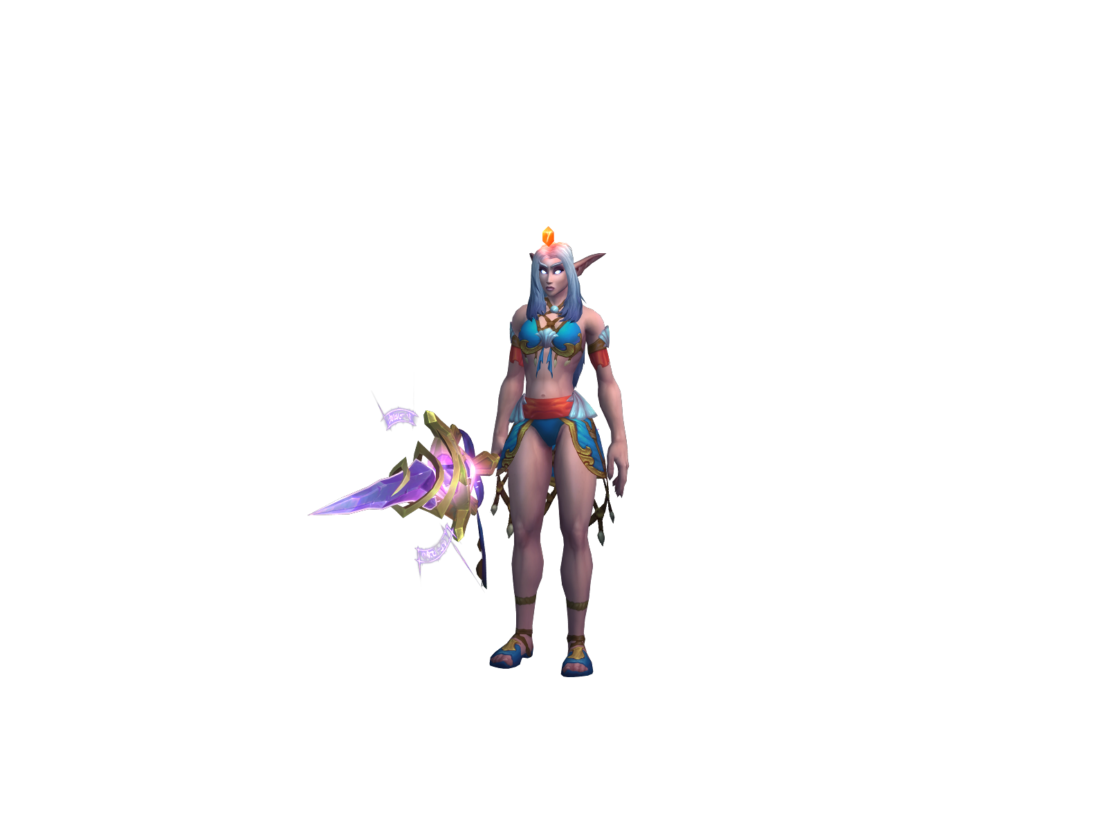 Supreme 3D character render