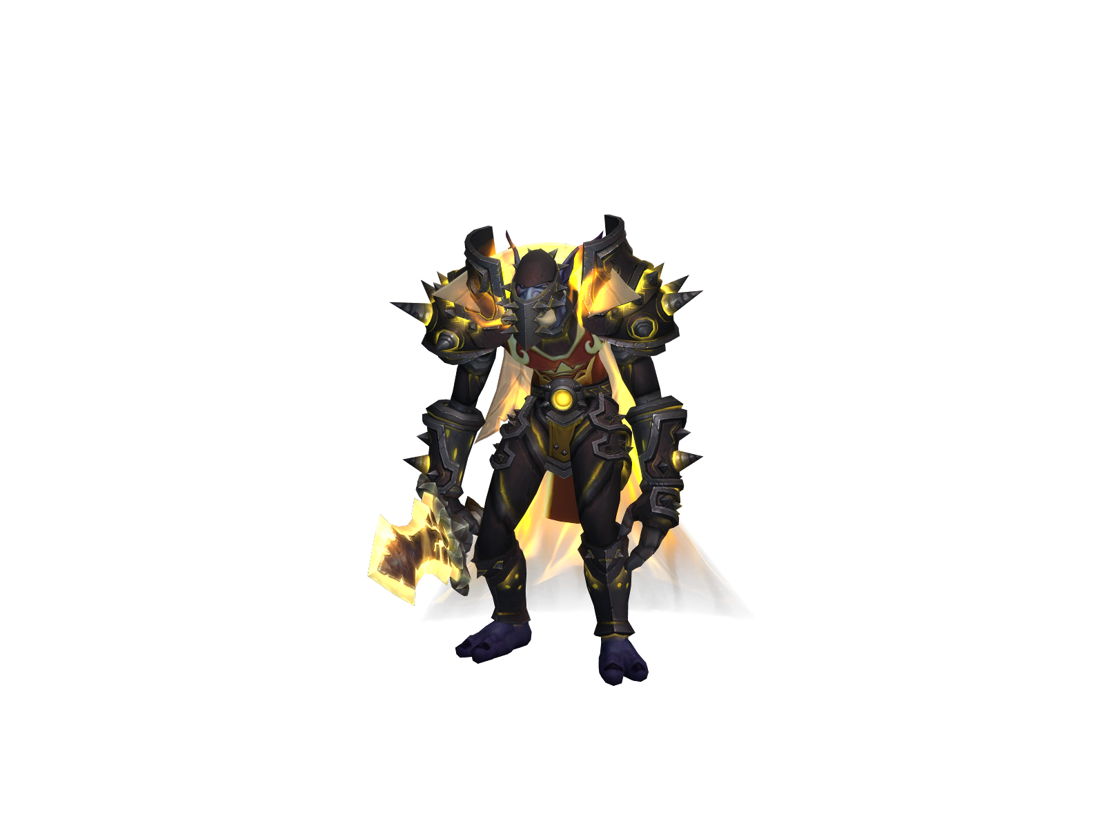 Bluemon 3D character render
