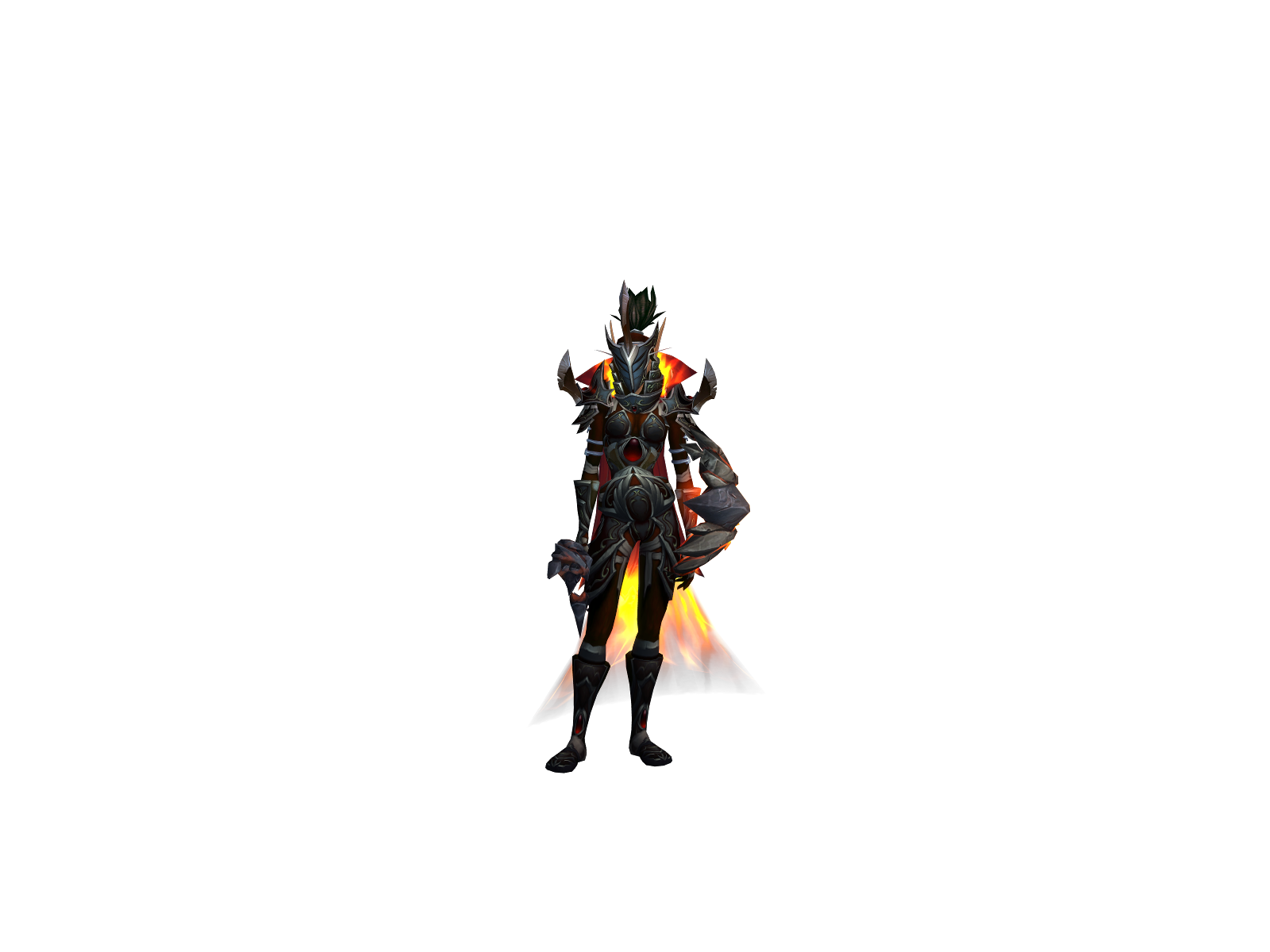 Afkulo 3D character render