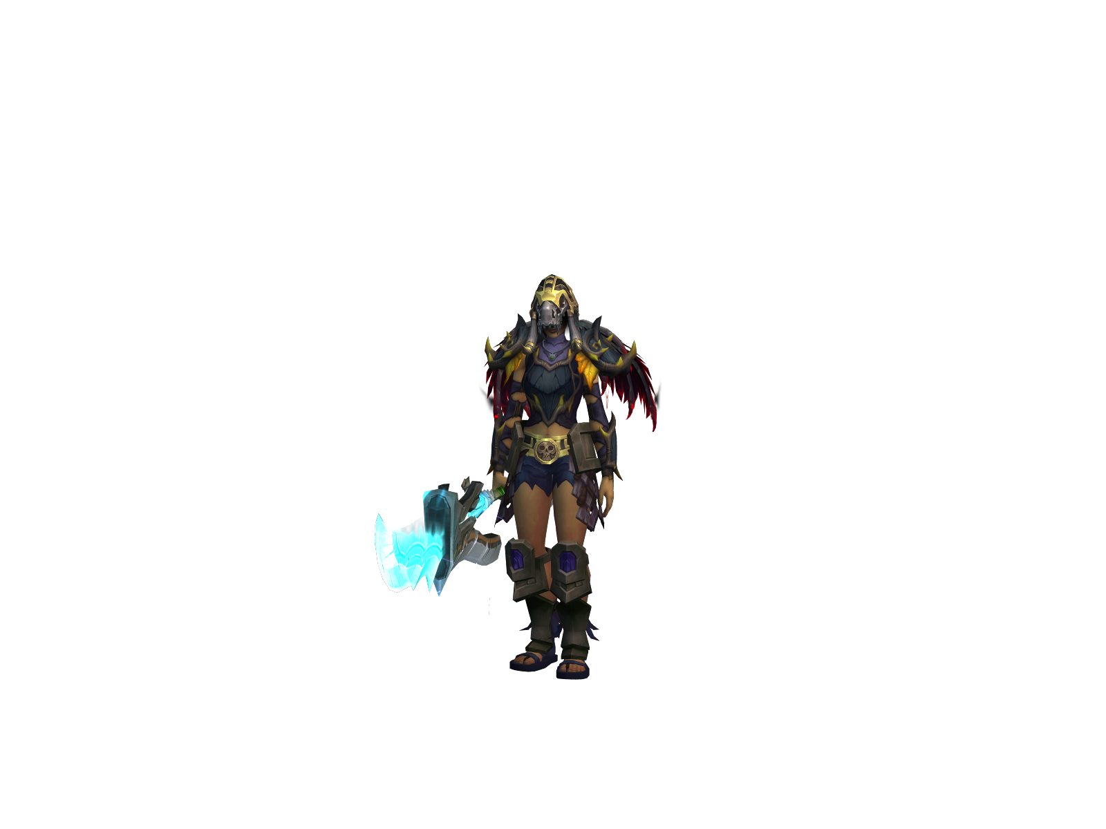 Iofillo 3D character render