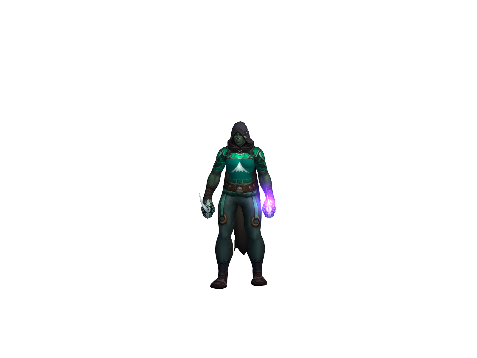 Kryptonite 3D character render