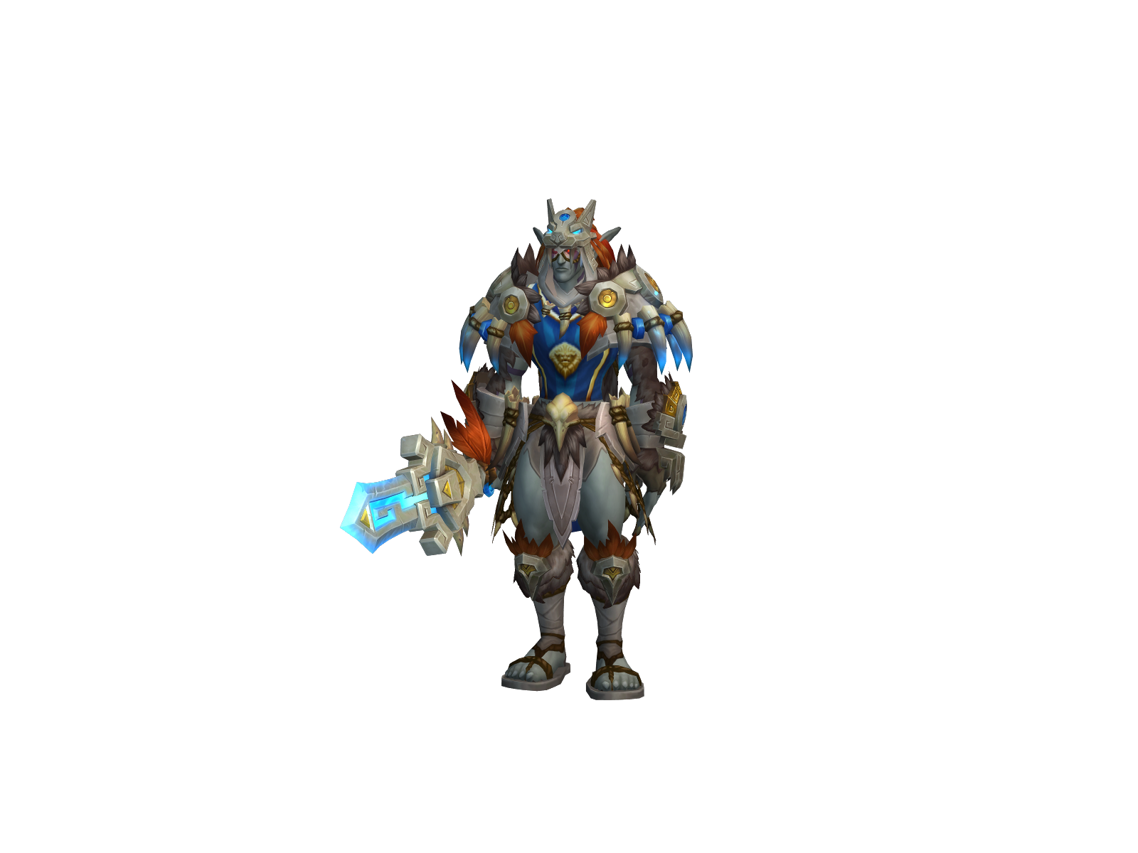 Greedbleed 3D character render