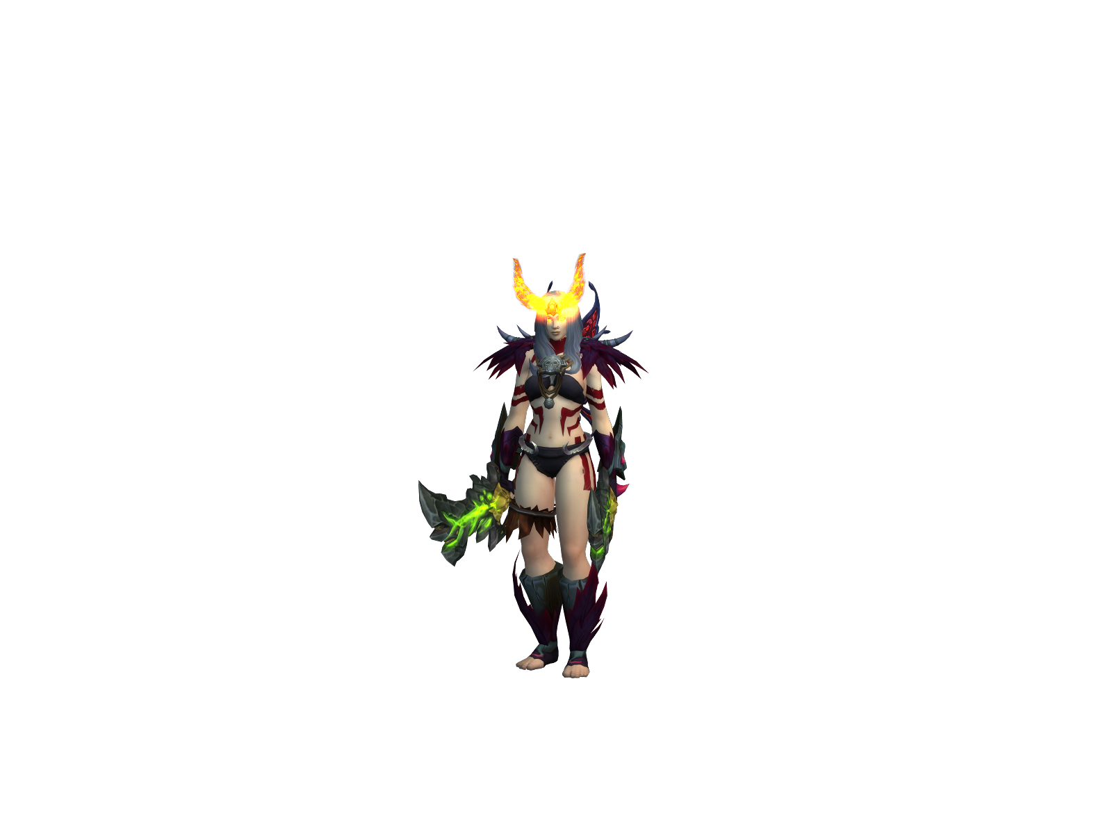 Amuchinaa 3D character render