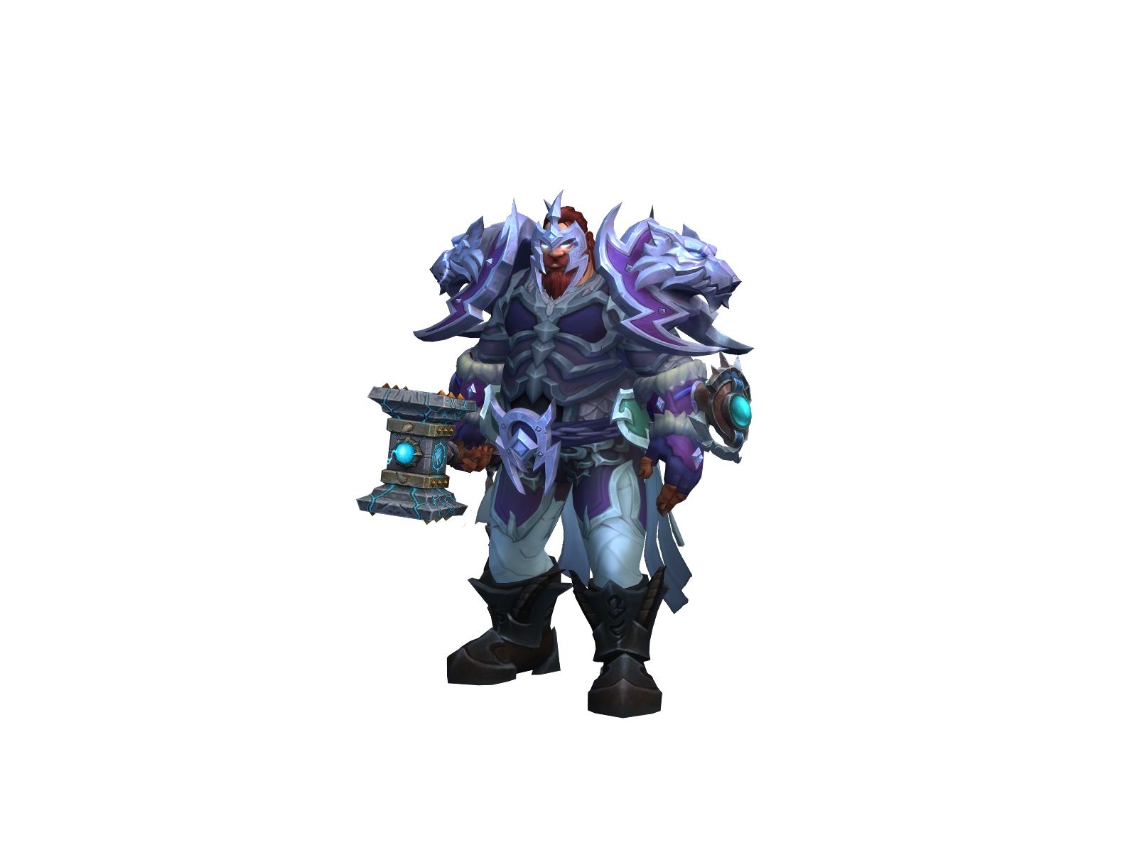 Bòltex 3D character render