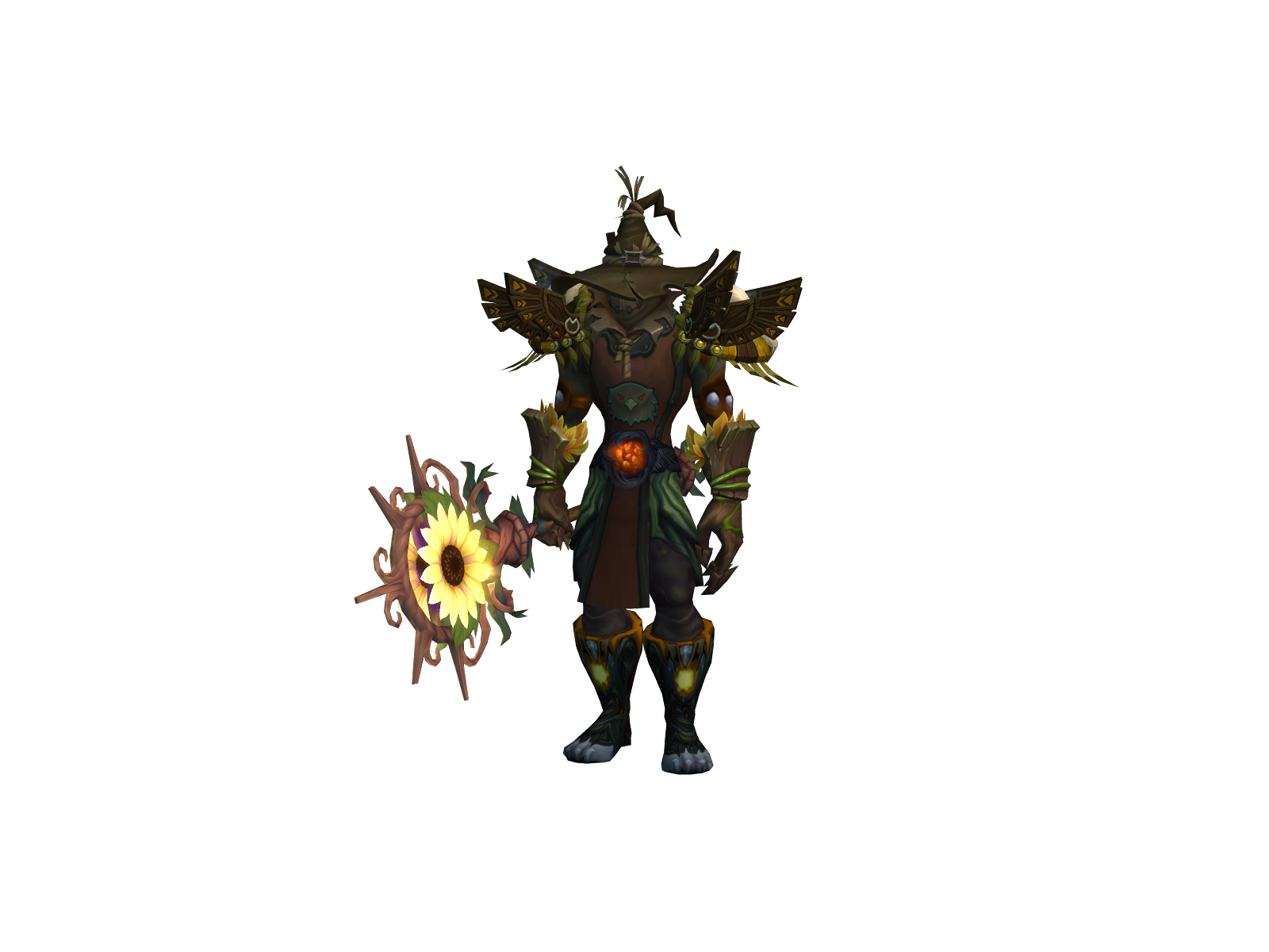 Sgombroccolo 3D character render