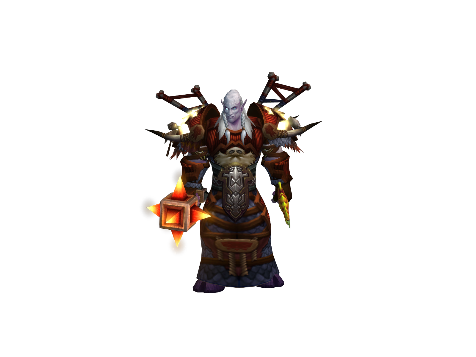 Bakhura 3D character render