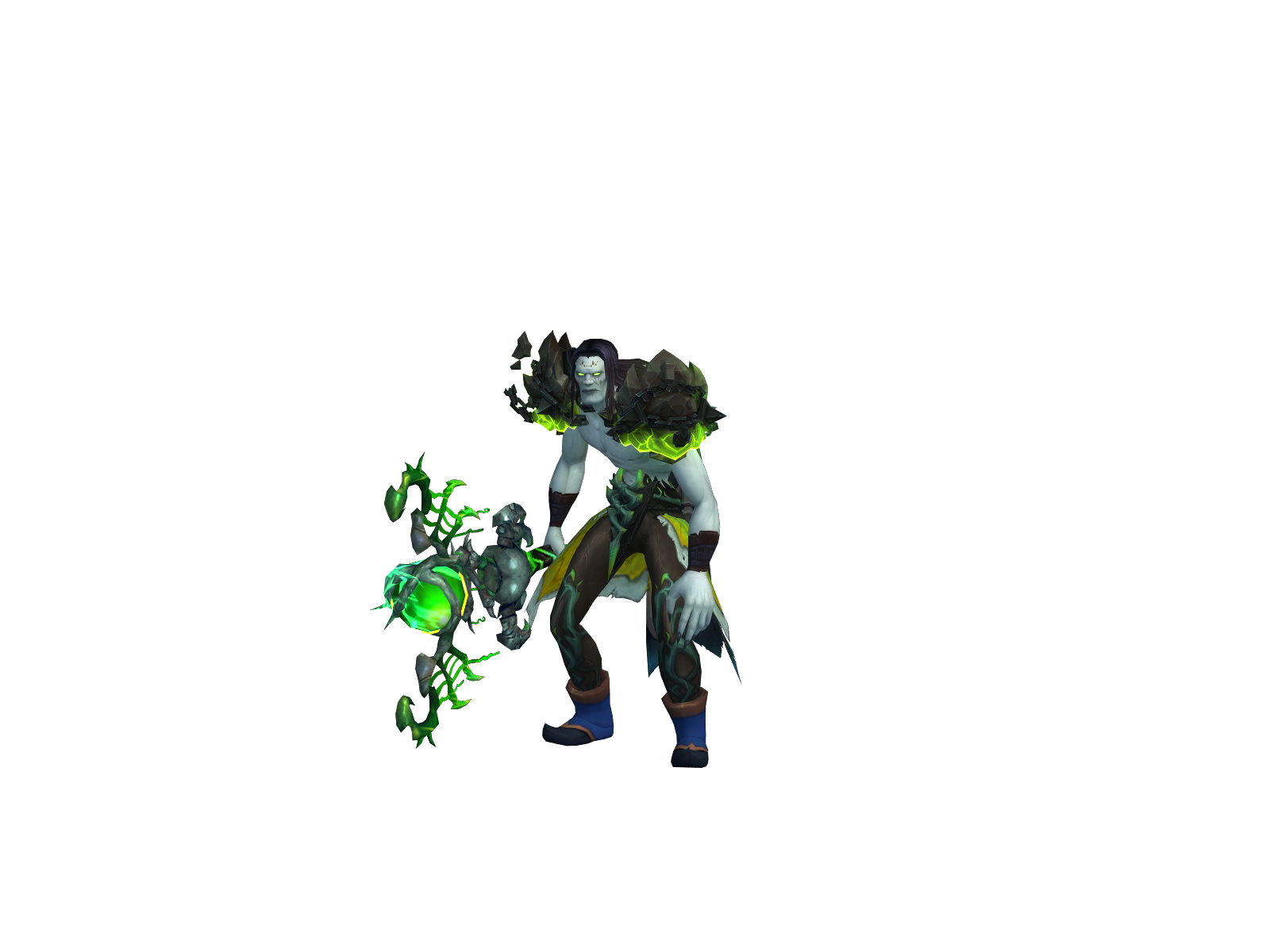 Posiqtlock 3D character render