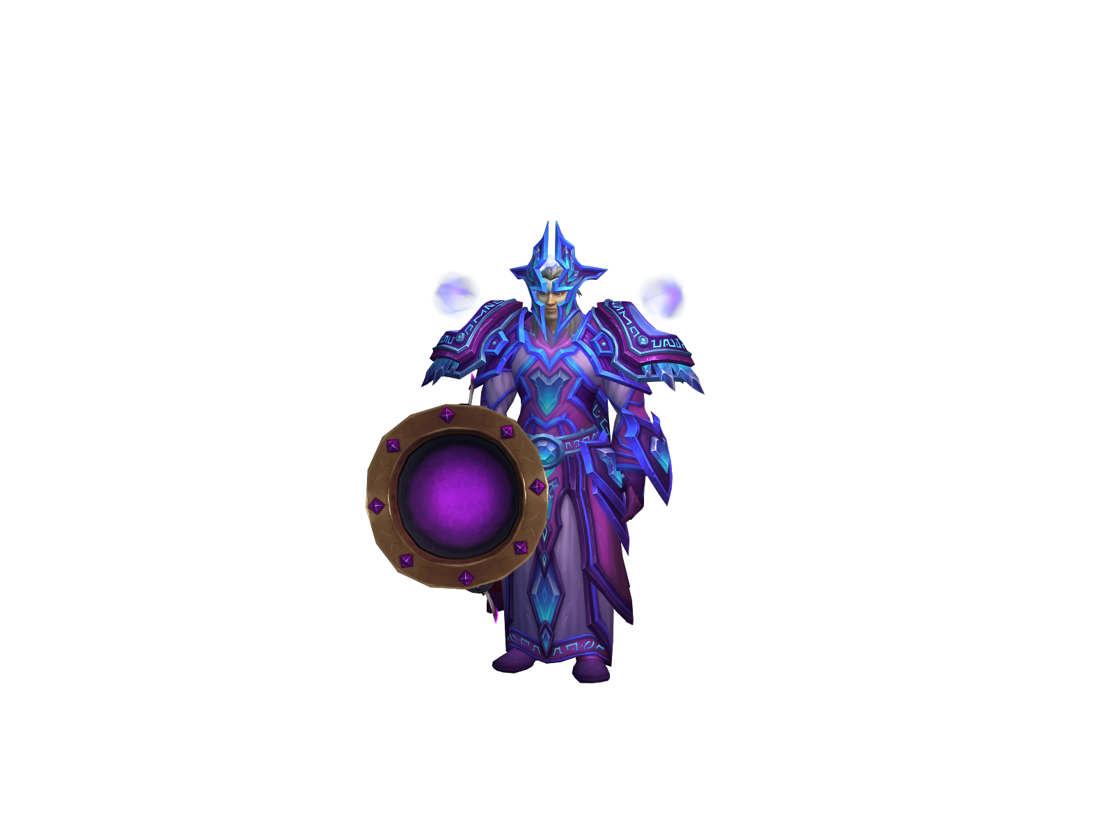 Calystras 3D character render