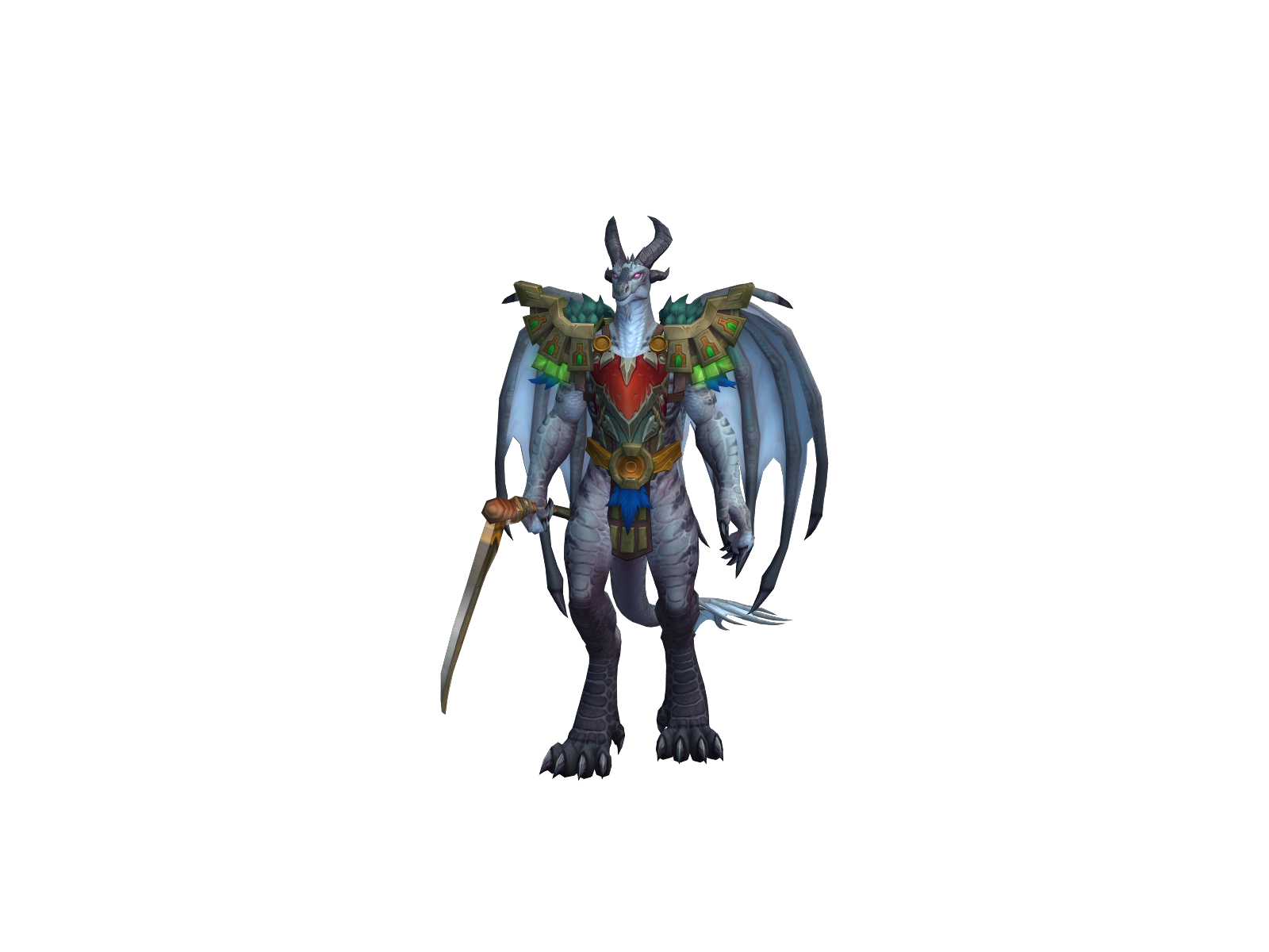 Sixrina 3D character render