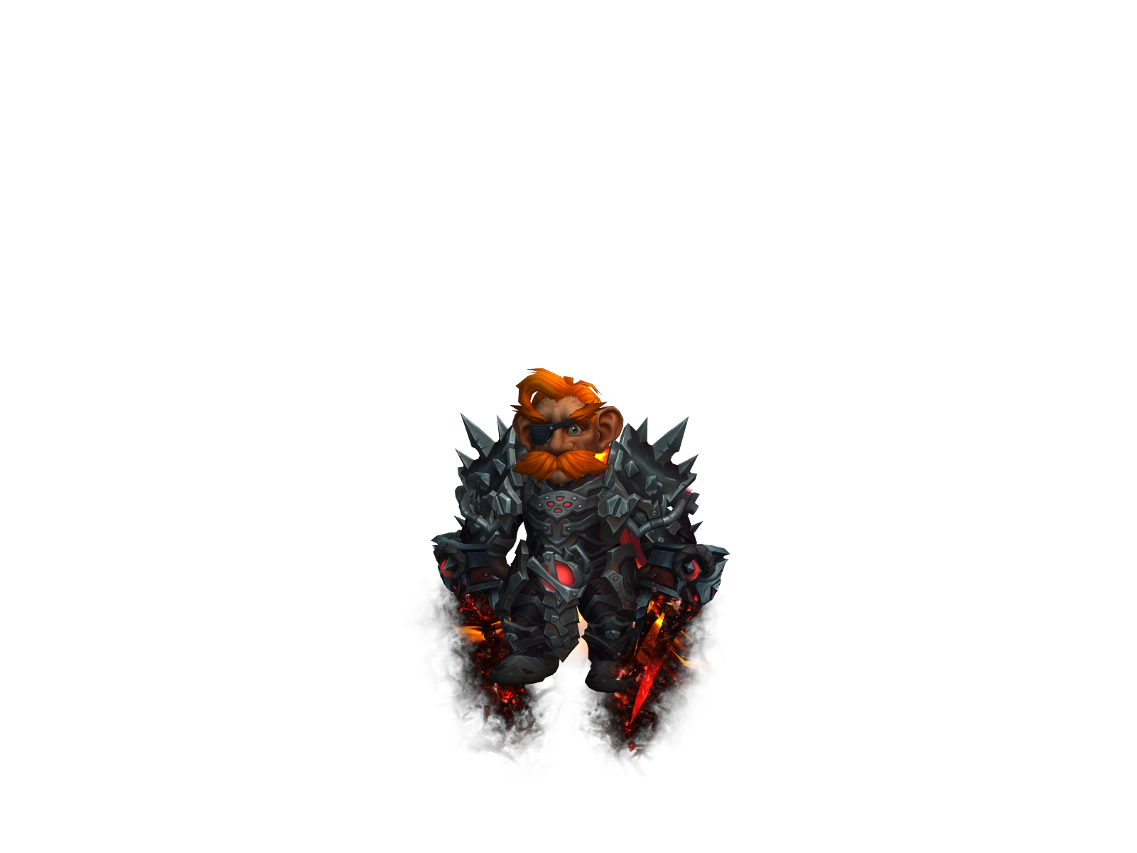 Popps 3D character render