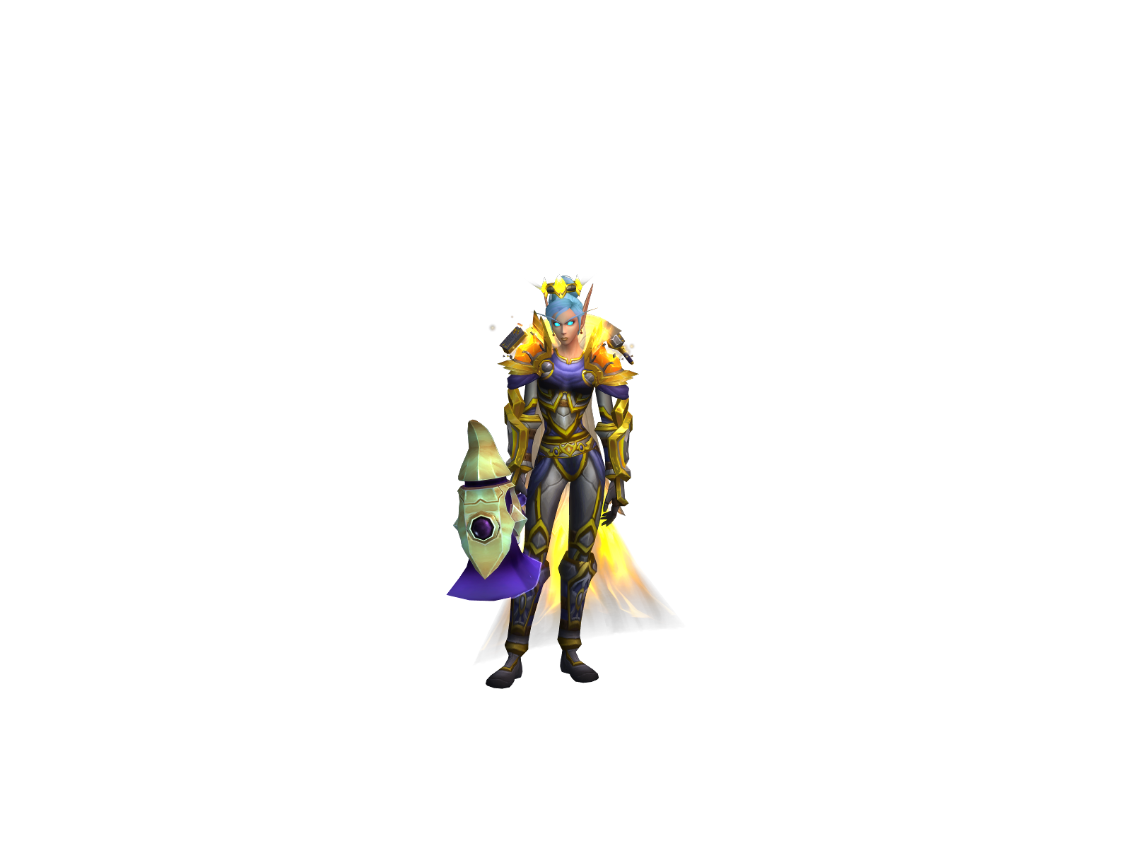 Márien 3D character render