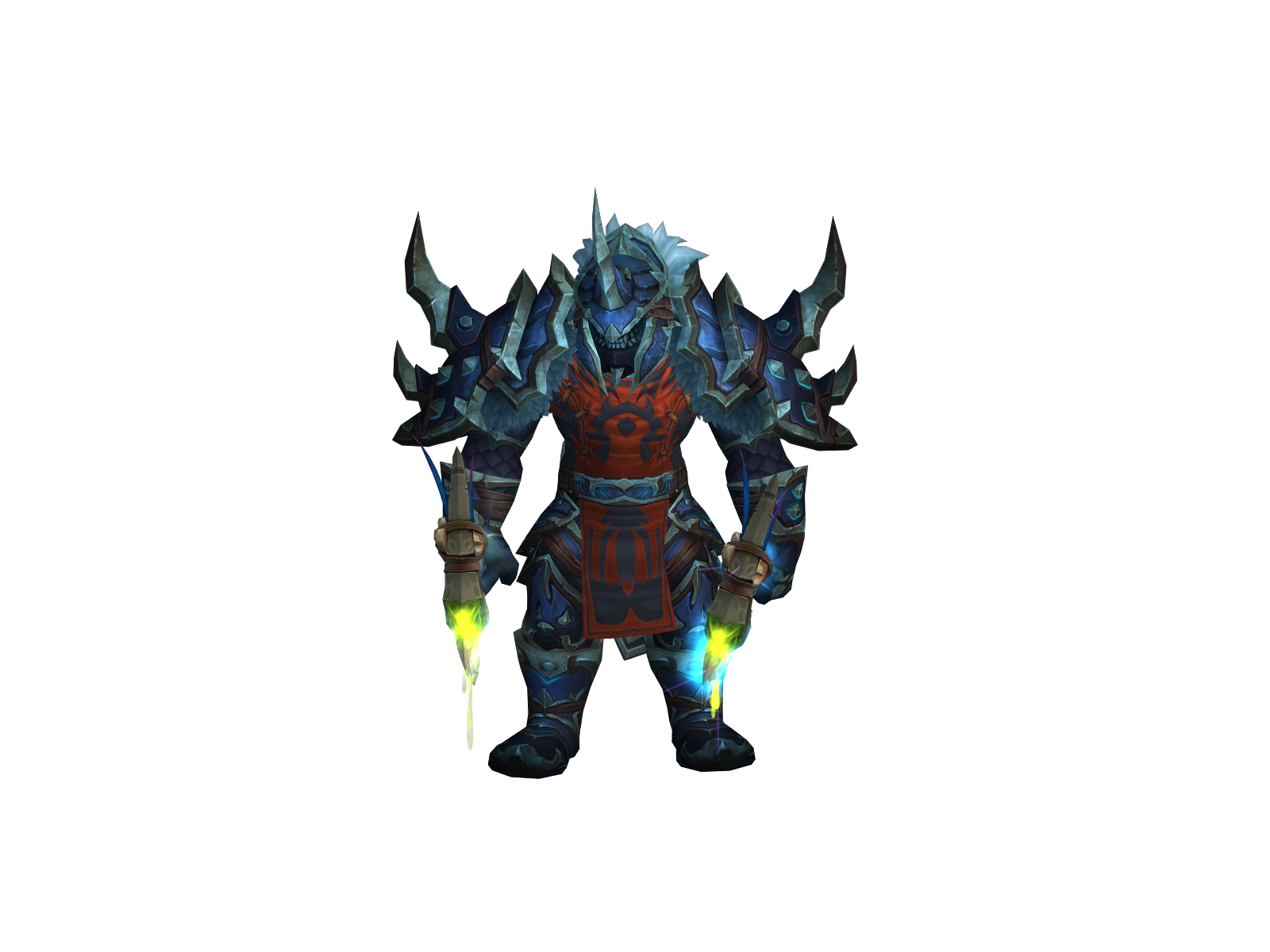 Verlassen 3D character render