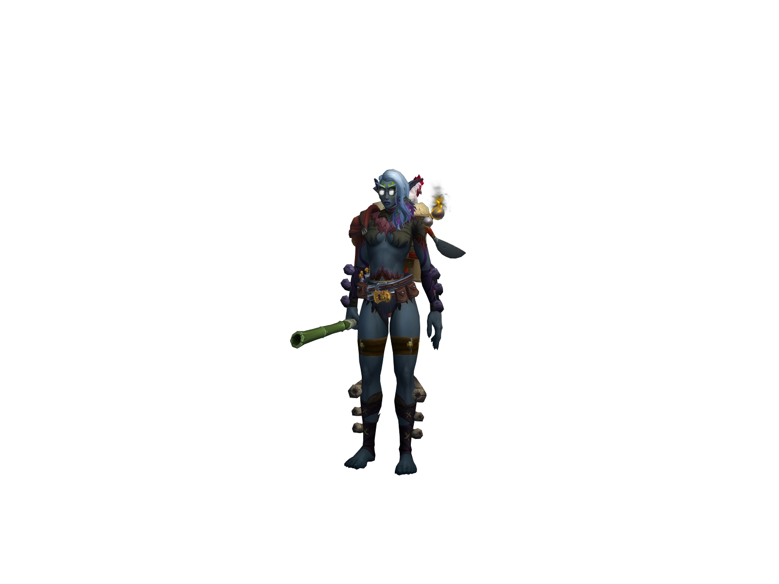 Fìgaro 3D character render
